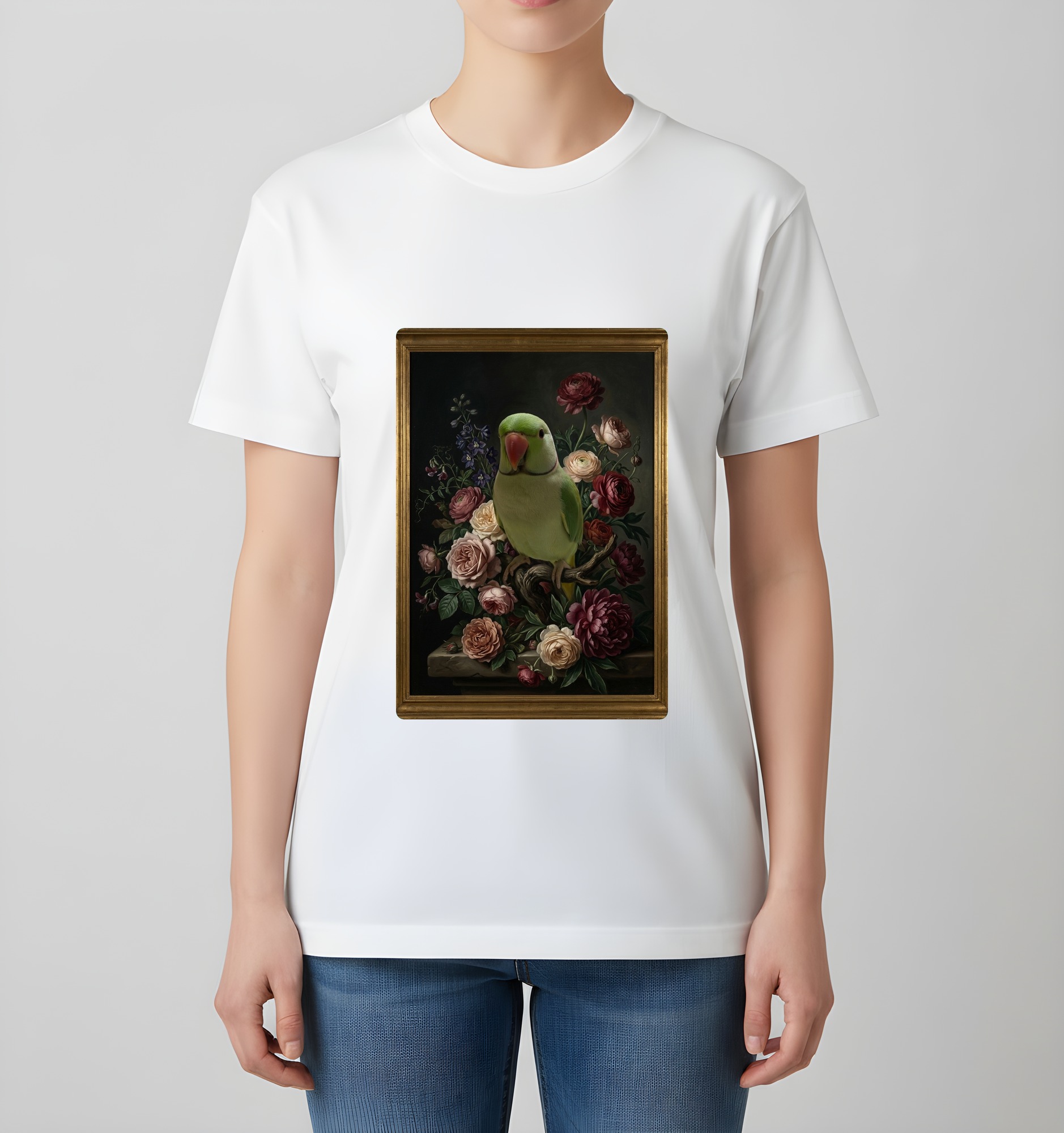 インドオオハナインコのTシャツ 4枚目
