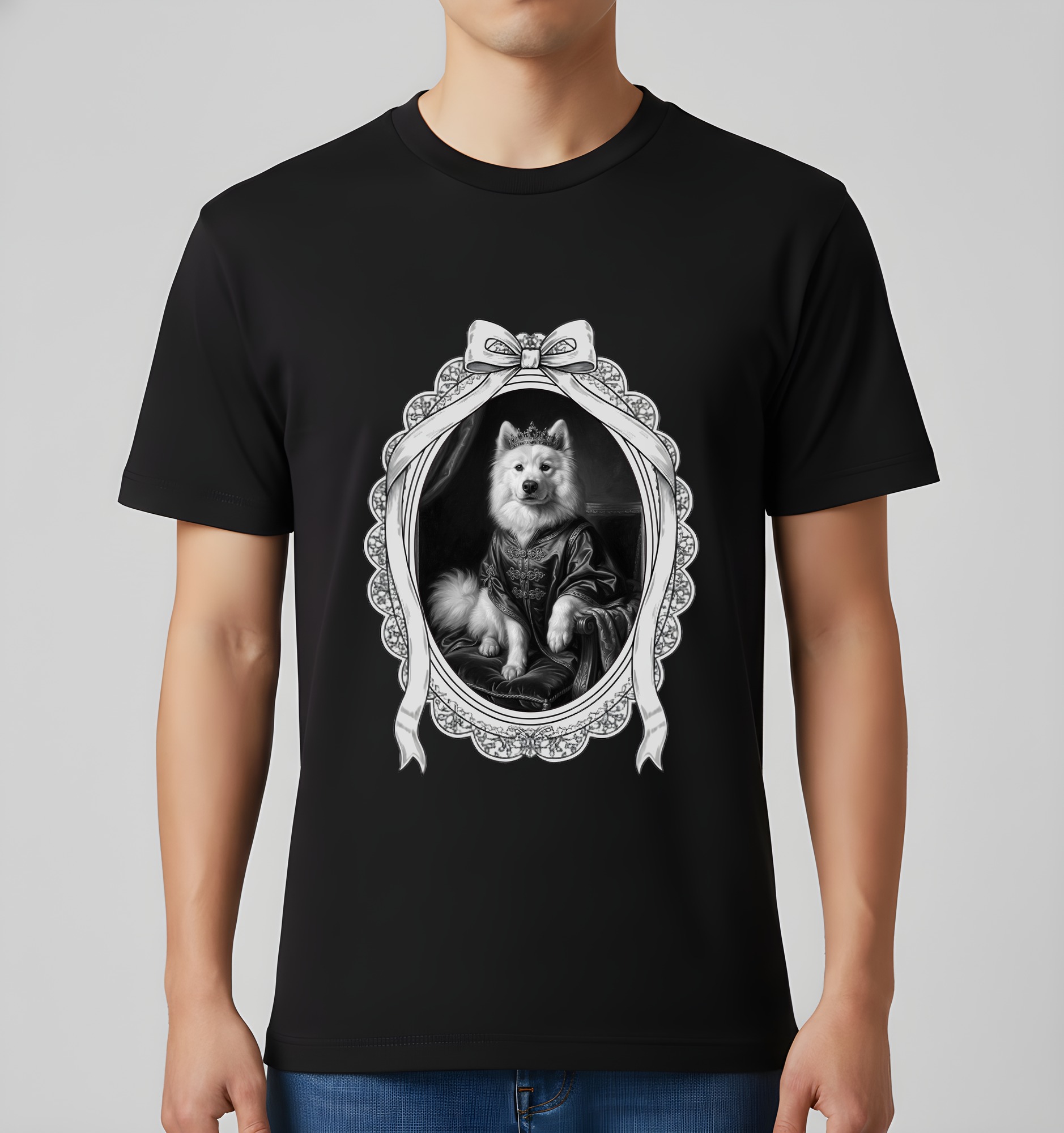 サモエドのTシャツ 2枚目