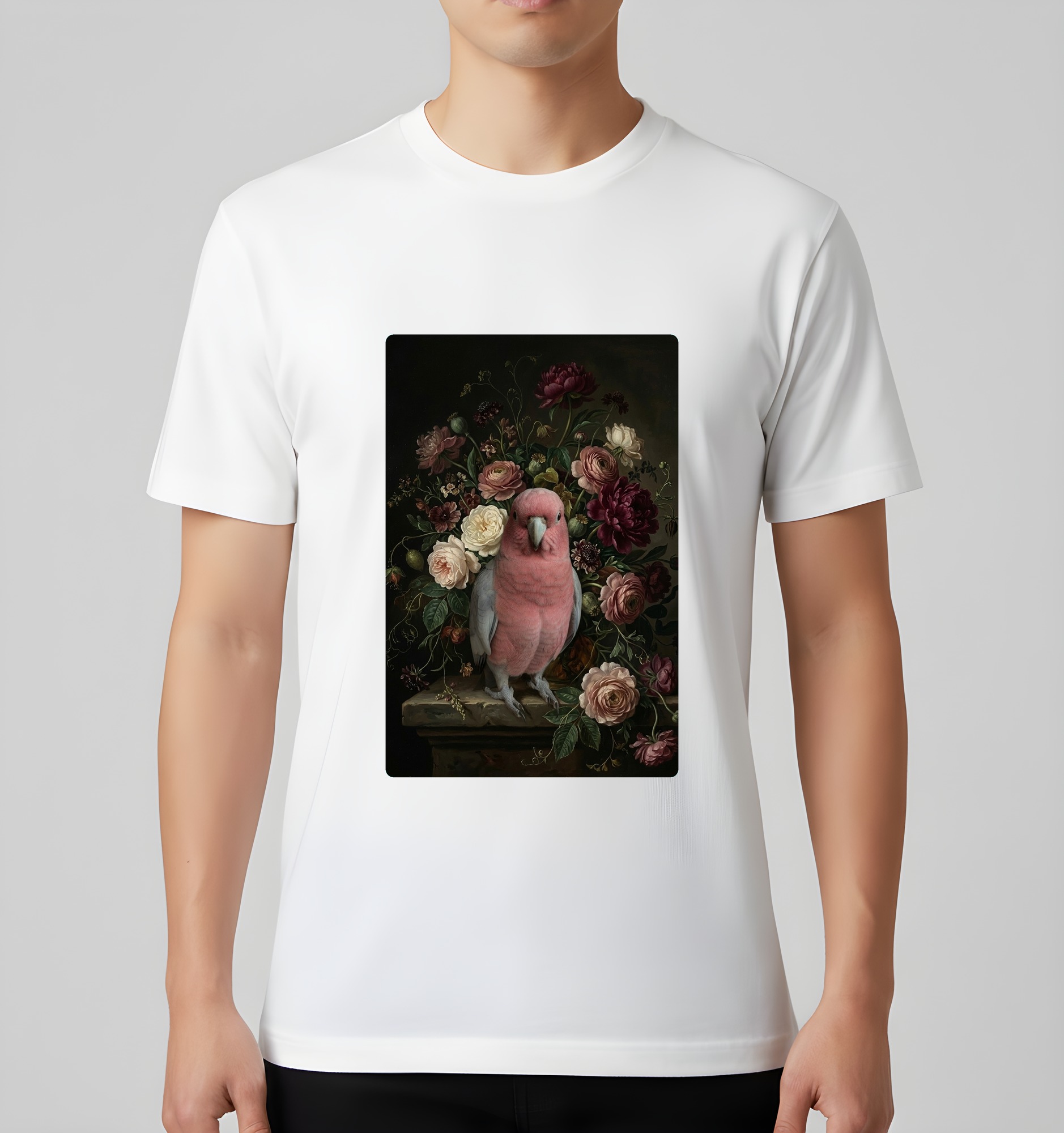 モモイロインコのTシャツ 3枚目
