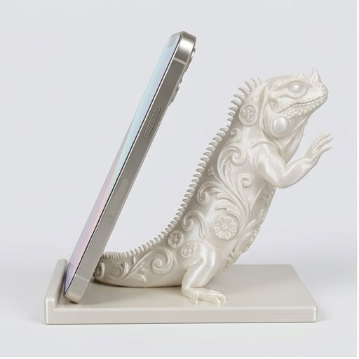 サイイグアナのスマホスタンド 1枚目