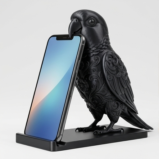 ウロコインコのスマホスタンド 1枚目