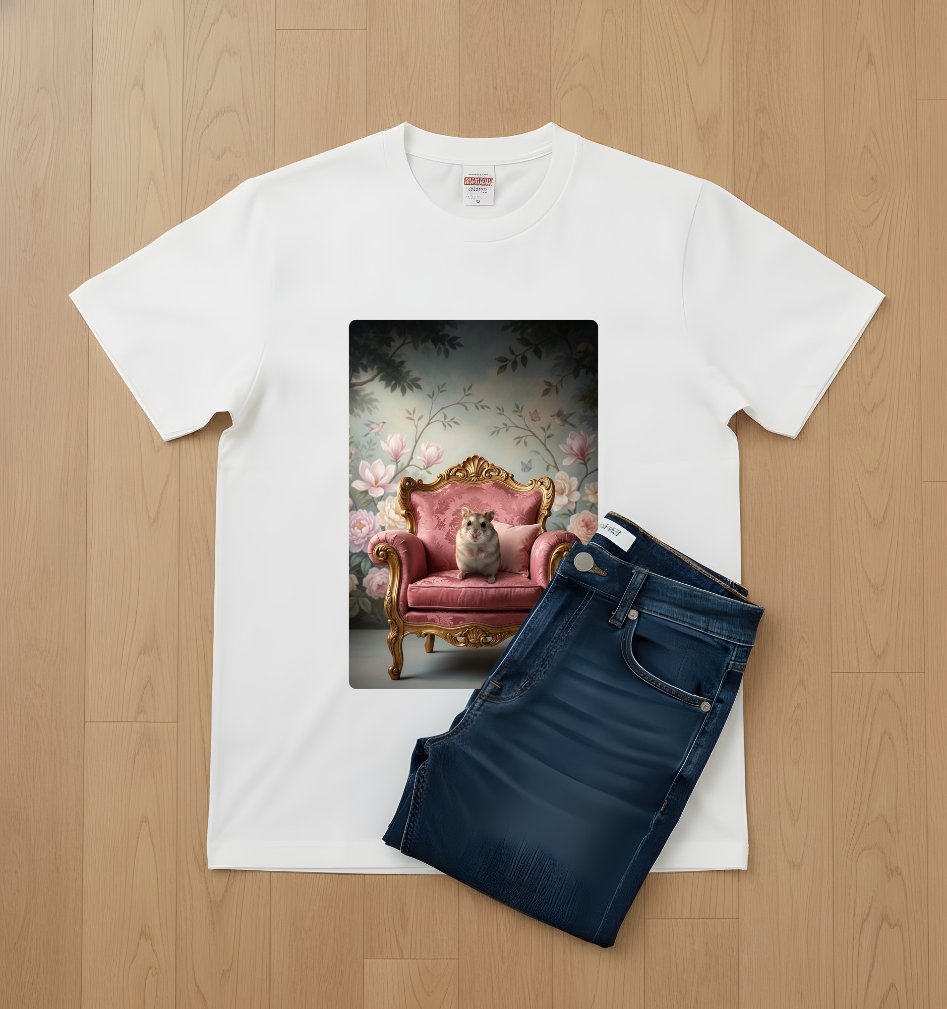 ジャンガリアンハムスターのTシャツ 2枚目