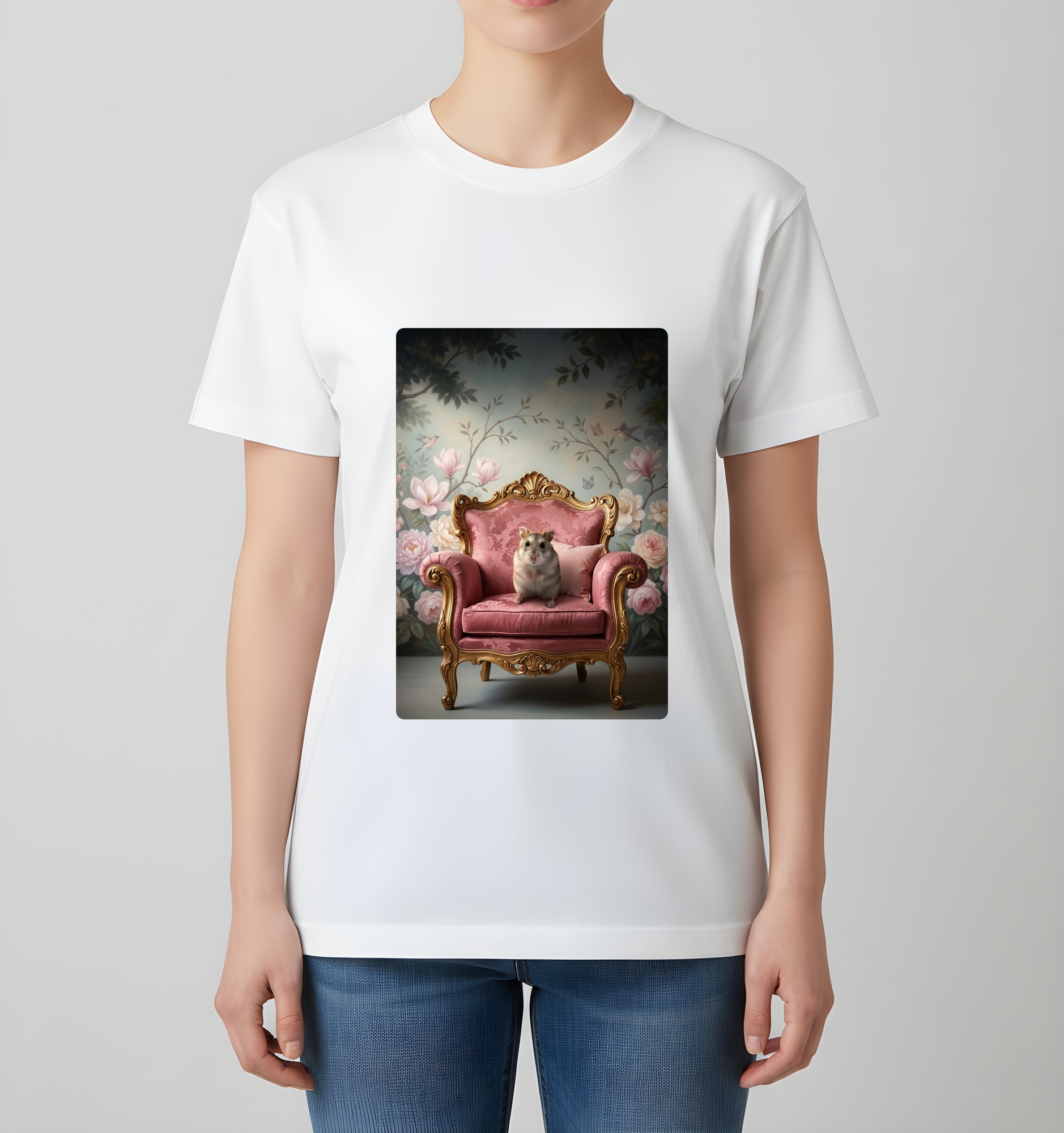 ジャンガリアンハムスターのTシャツ 4枚目