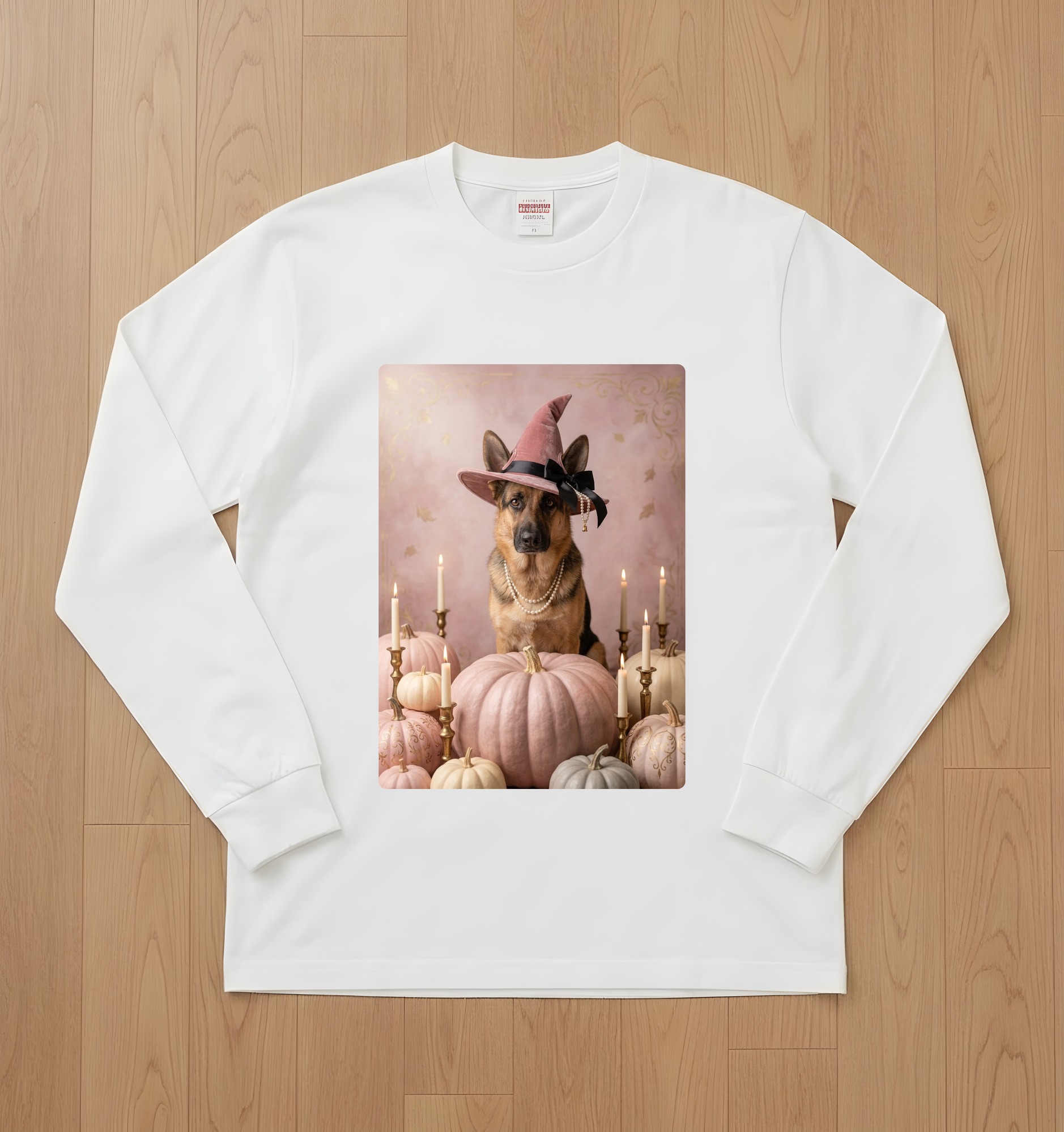 ジャーマンシェパードの長袖Tシャツ 1枚目
