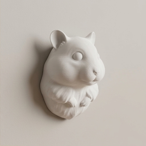 キンクマハムスターのルネサンス肖像画壁掛けレリーフ(2枚目)