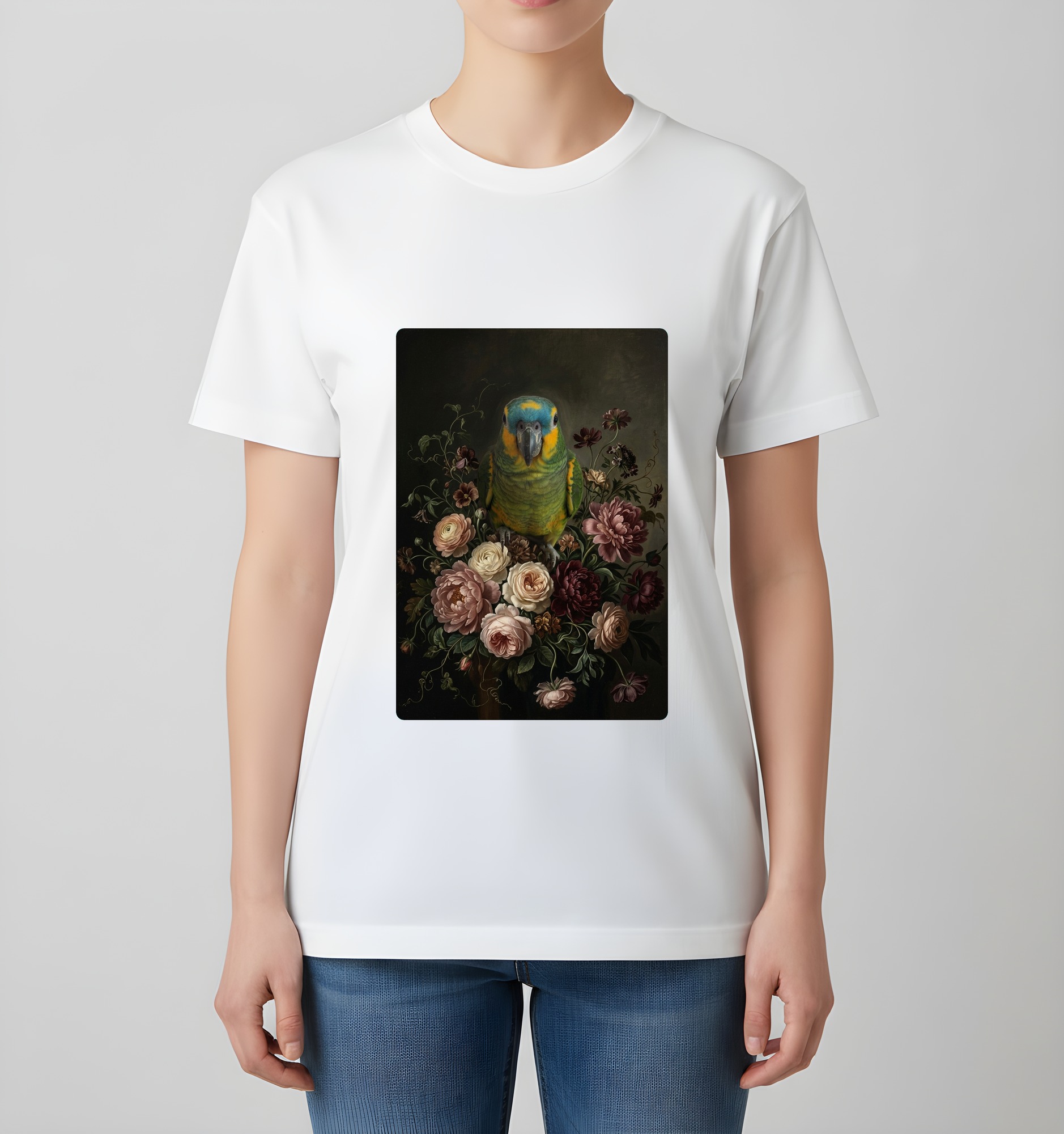 アオボウシインコのTシャツ 4枚目