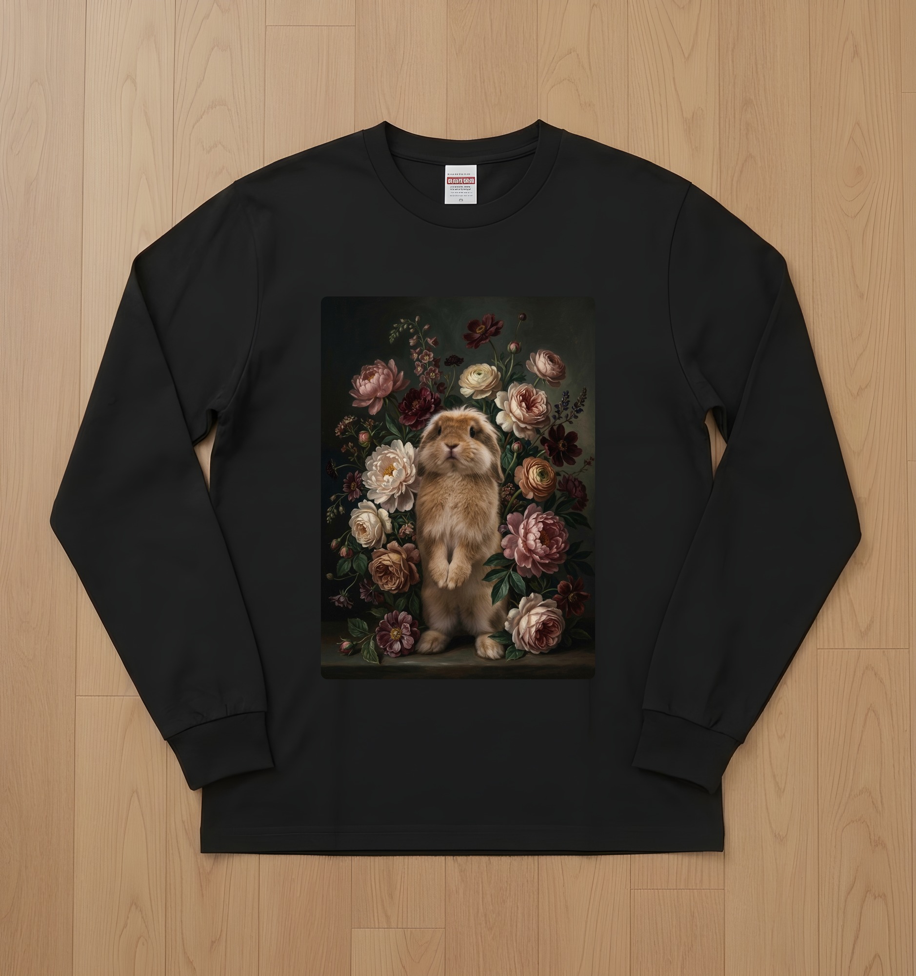ライオンヘッドの長袖Tシャツ 1枚目