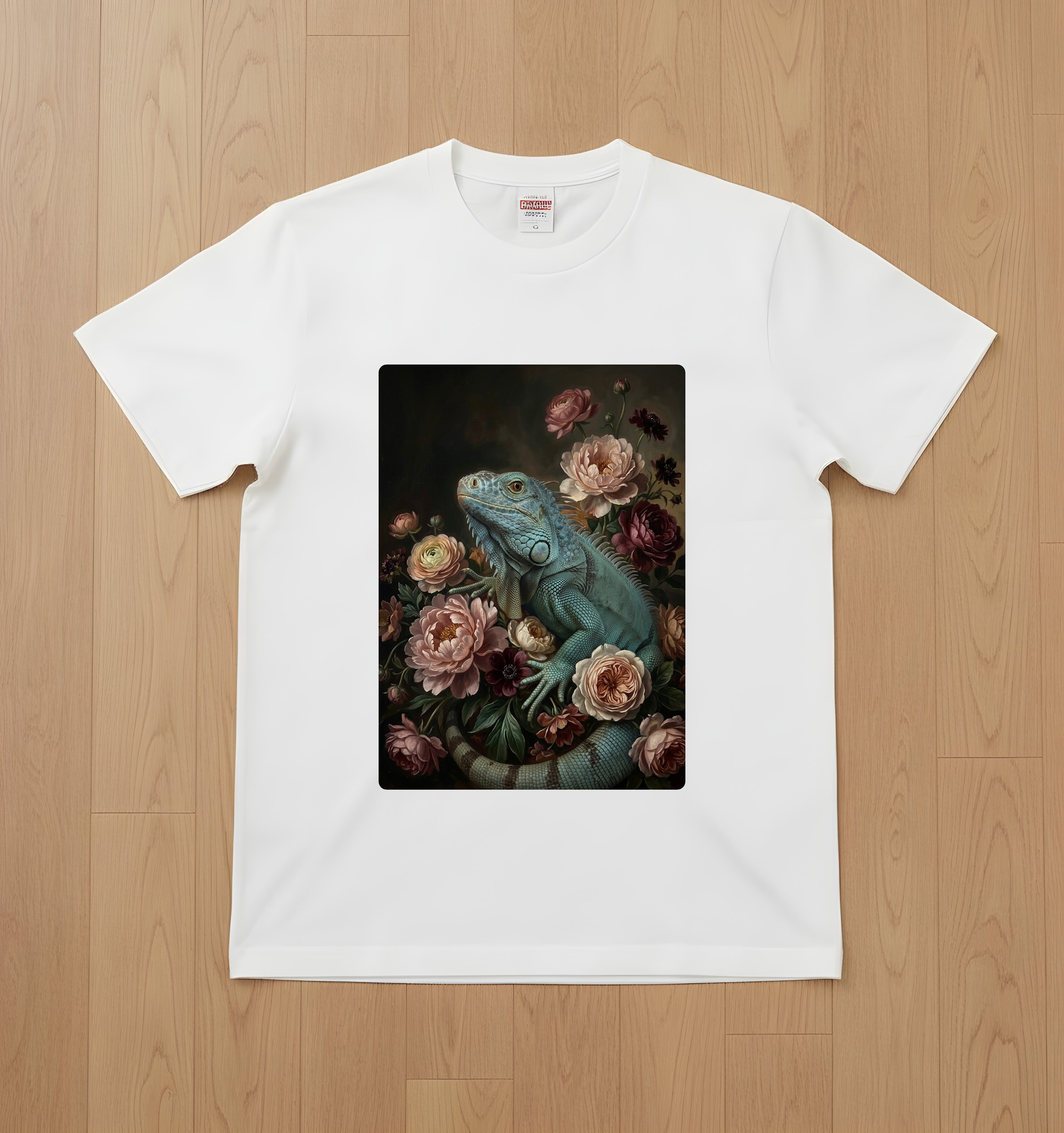 ブルーイグアナのTシャツ 1枚目