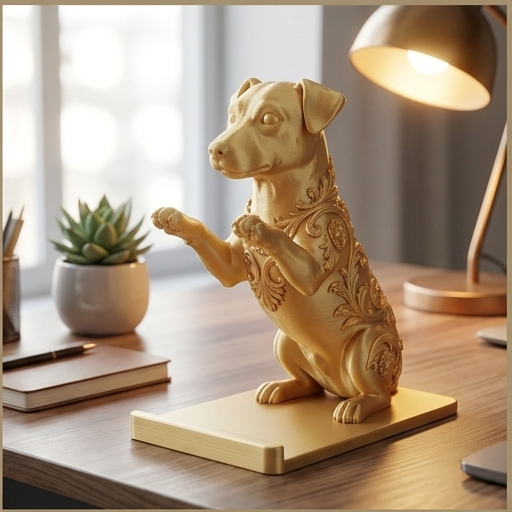 ジャックラッセルテリアのスマホスタンド 2枚目