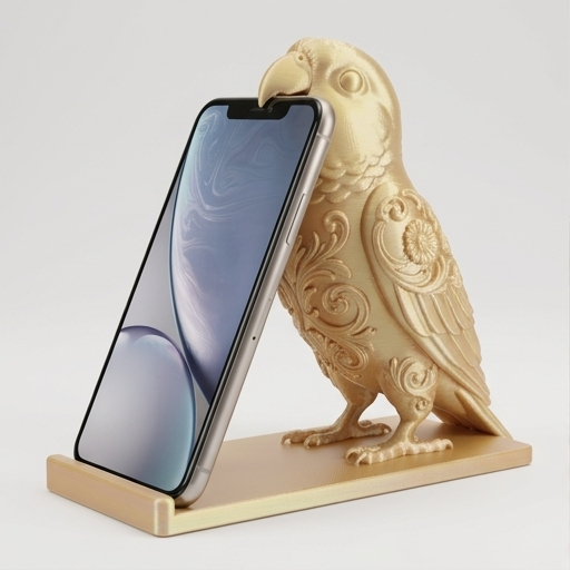 ウロコインコのスマホスタンド 1枚目