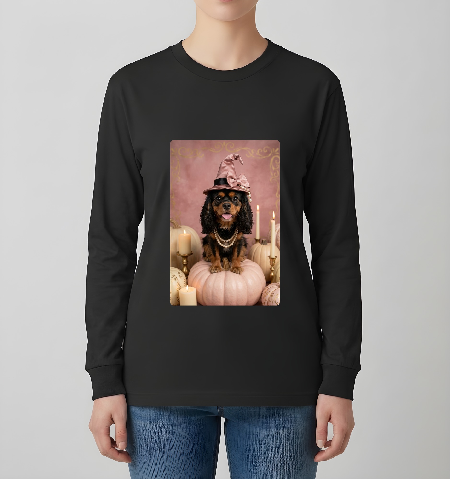 キャバリアの長袖Tシャツ 4枚目