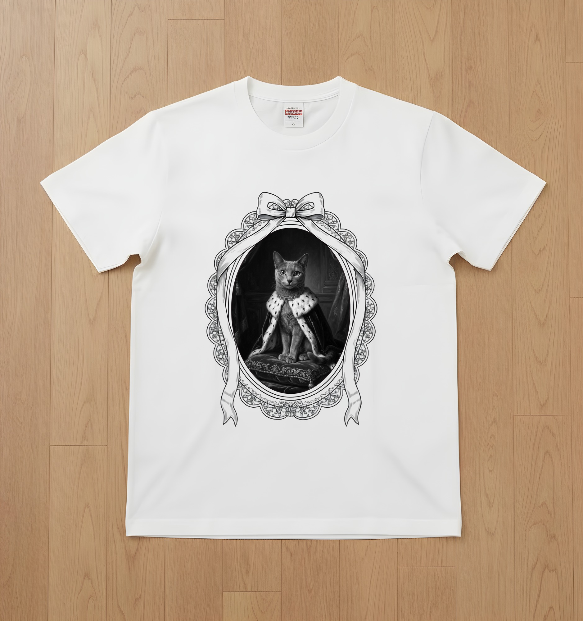 ロシアンブルーのTシャツ 1枚目