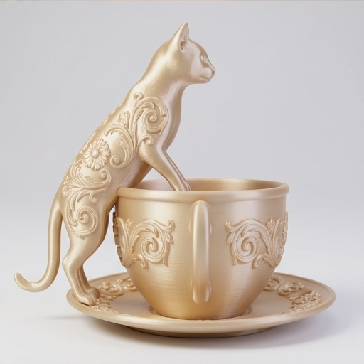 シャム猫のアクセサリートレイ 4枚目