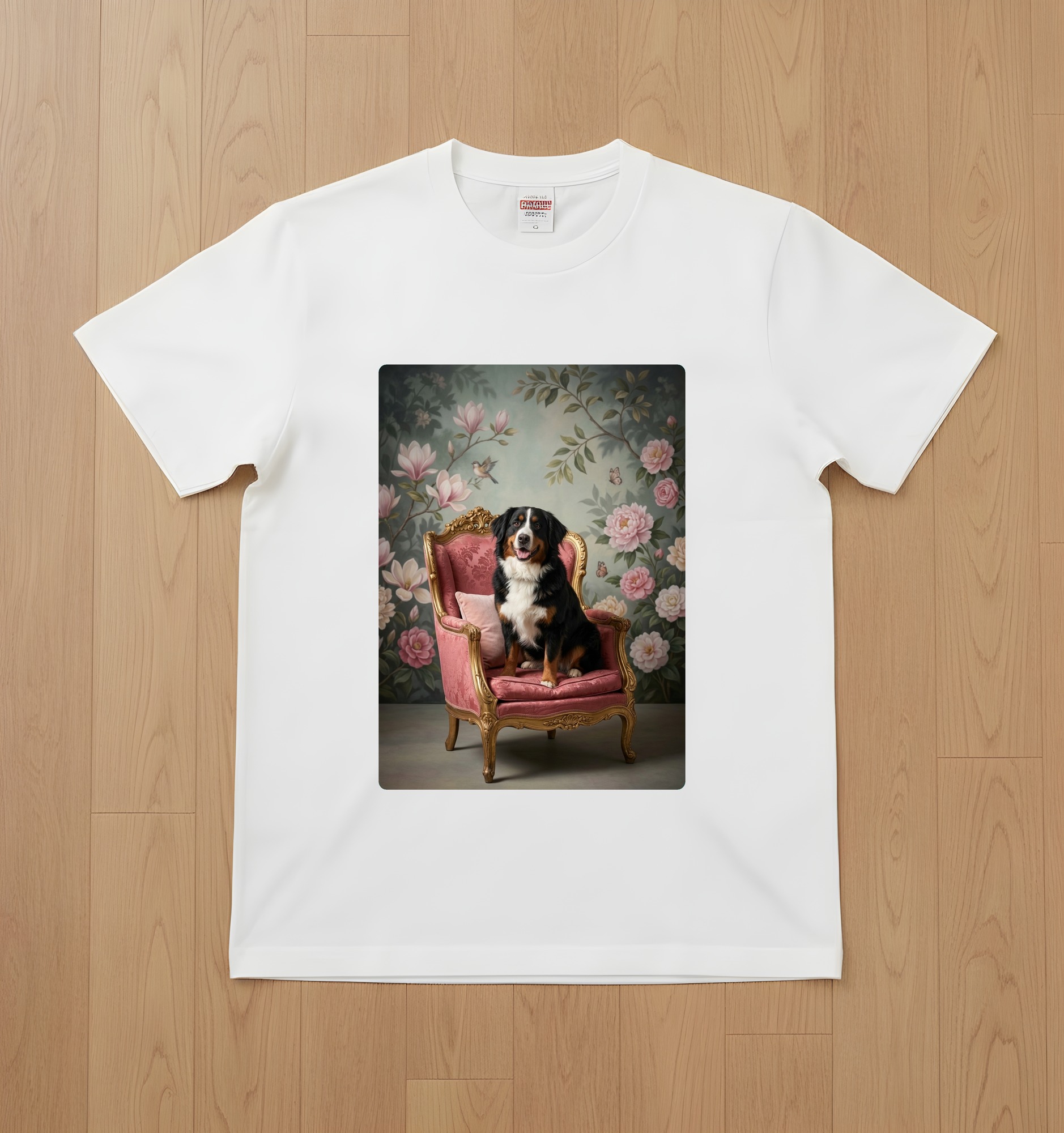 バーニーズマウンテンドッグのTシャツ 1枚目