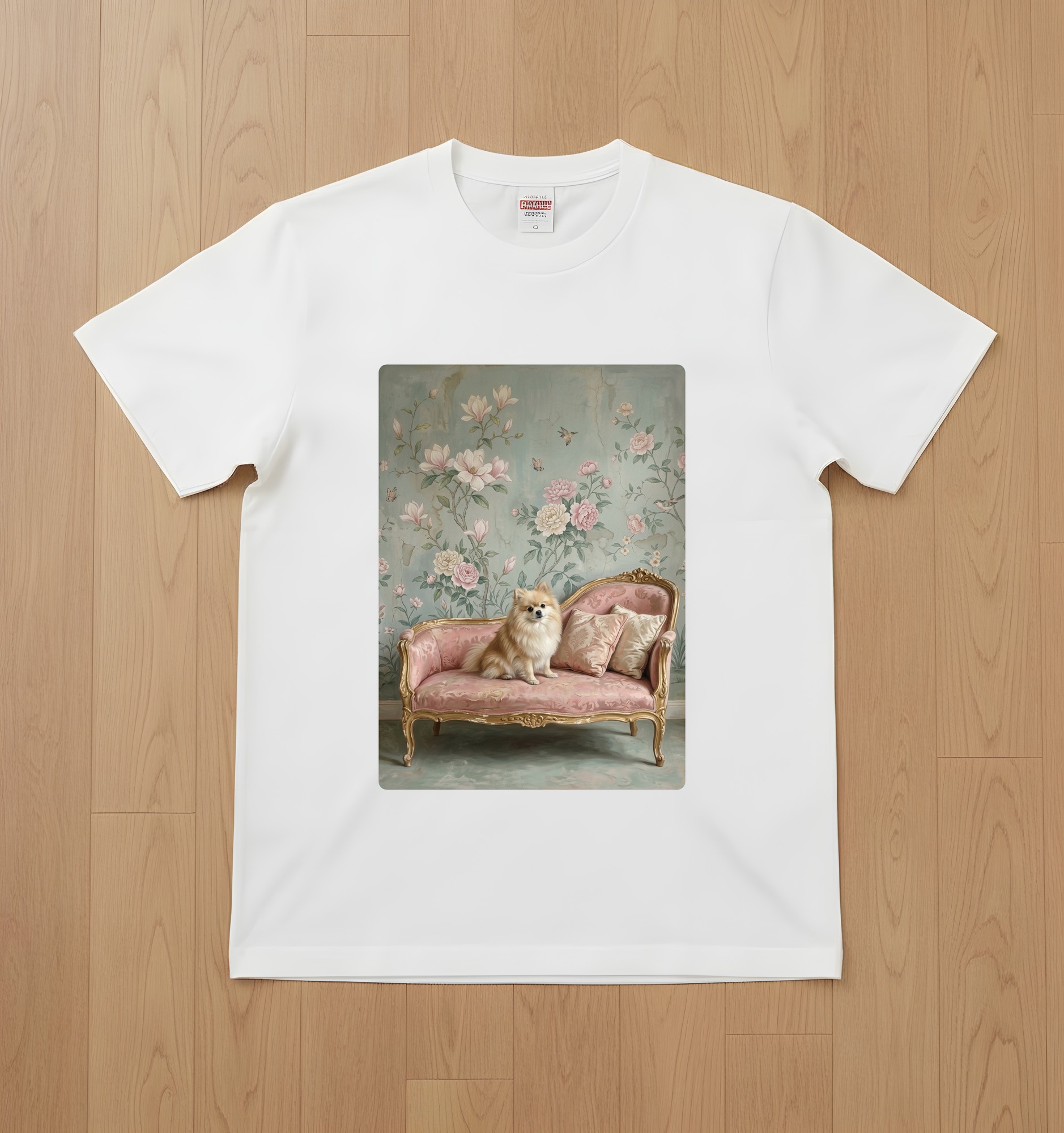 ポメラニアンのTシャツ 1枚目