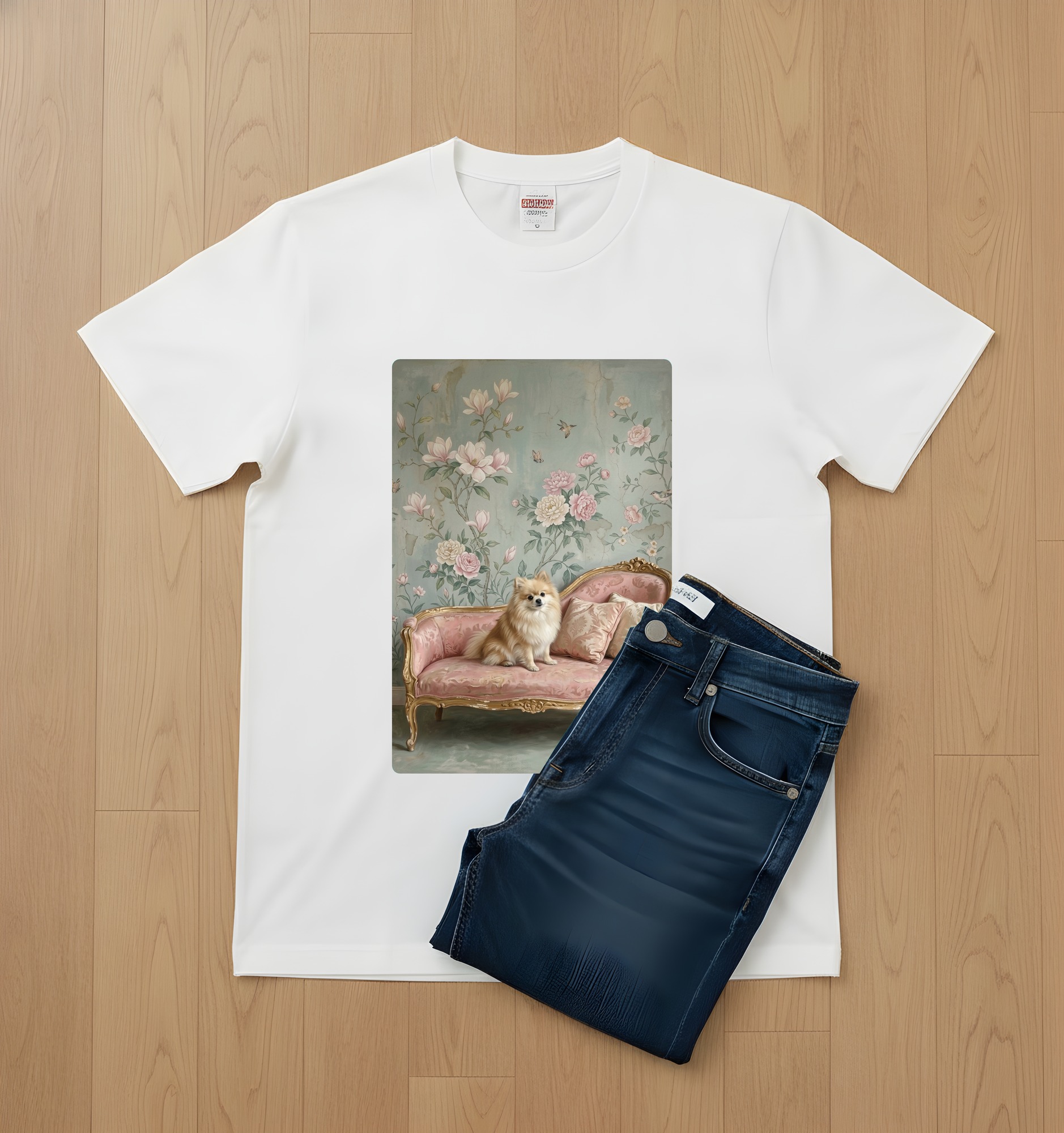 ポメラニアンのTシャツ 2枚目