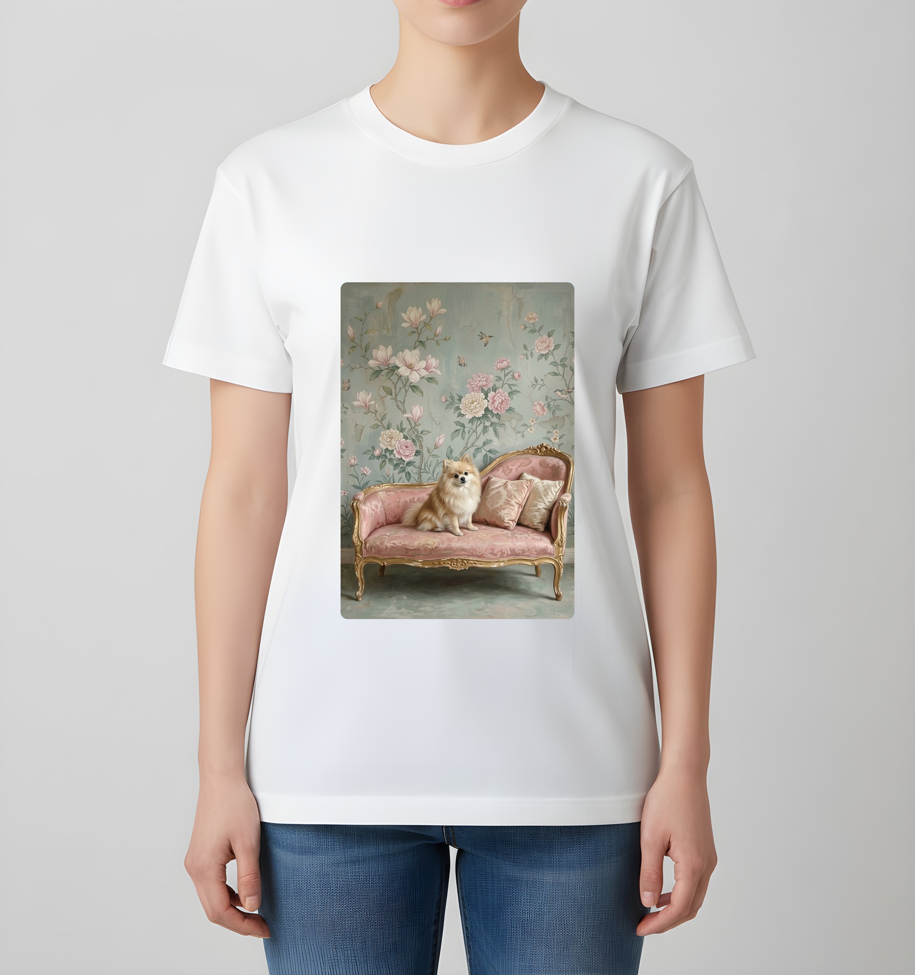 ポメラニアンのTシャツ 4枚目