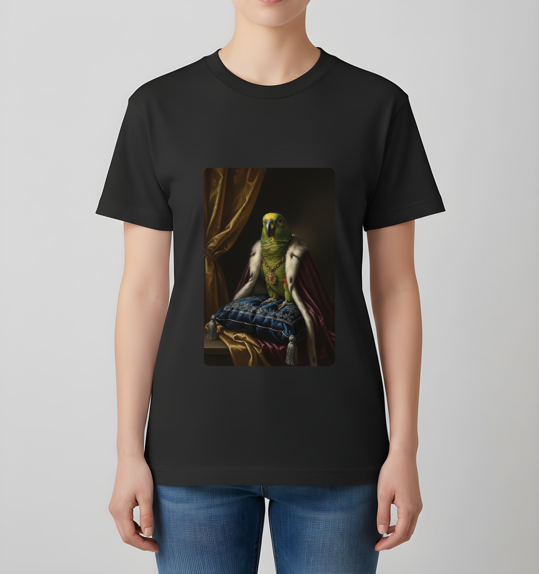 キエリボウシインコのTシャツ 4枚目