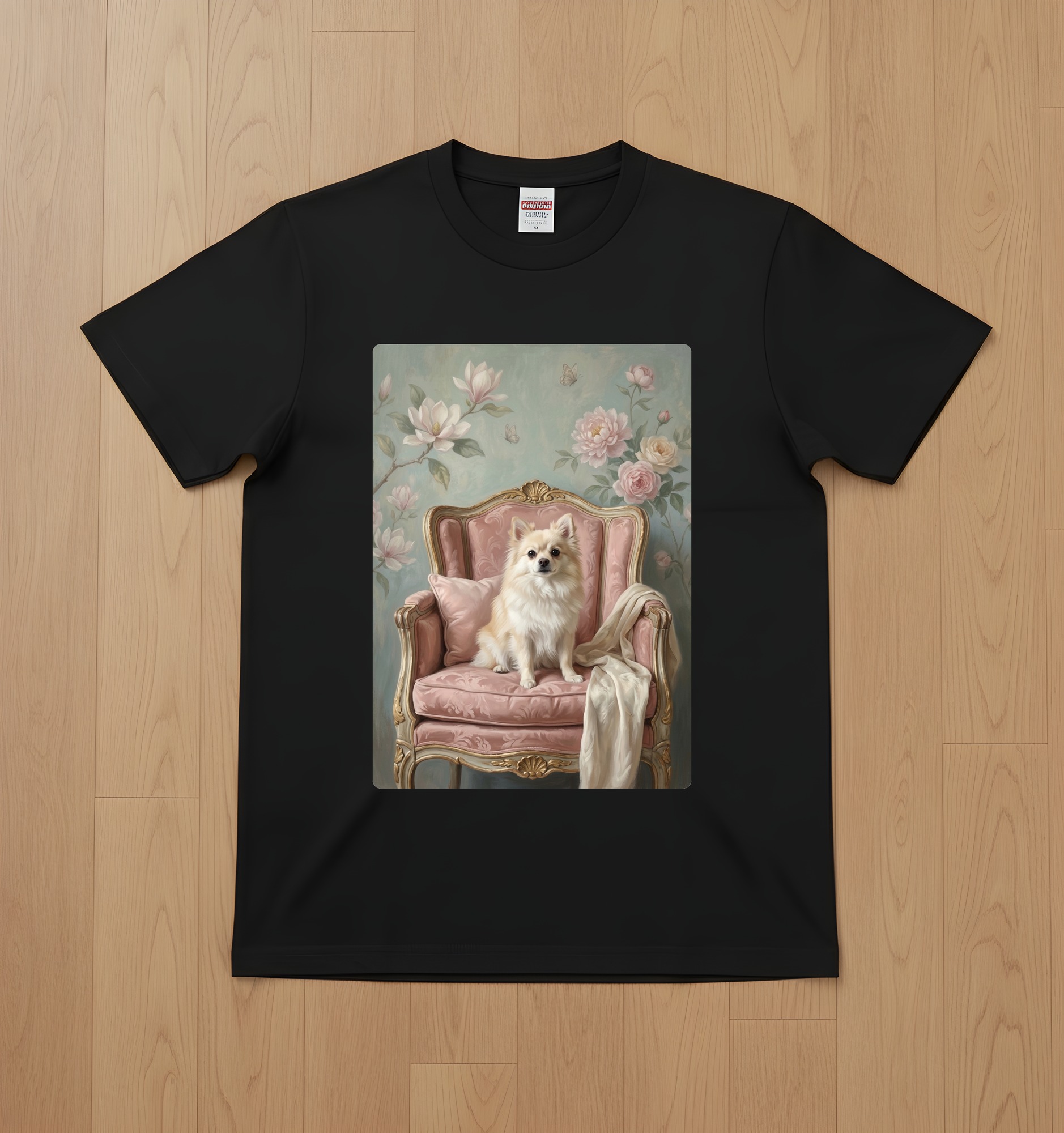 ポメラニアンのTシャツ 1枚目