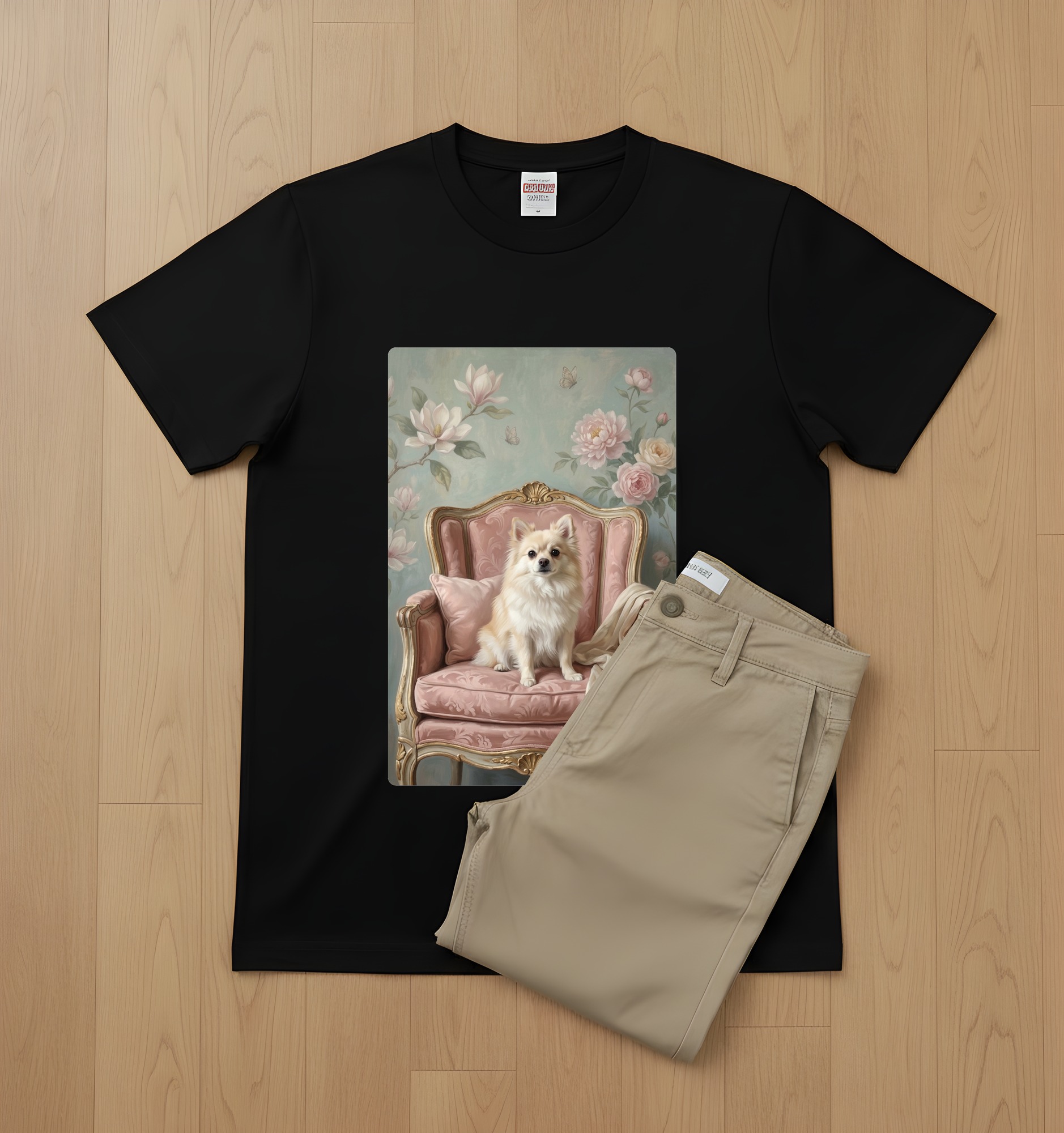 ポメラニアンのTシャツ 2枚目