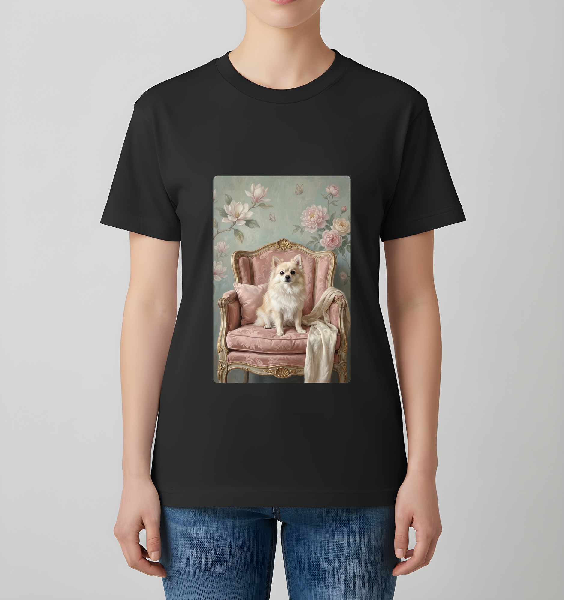 ポメラニアンのTシャツ 4枚目