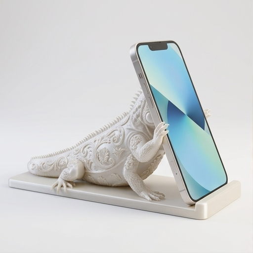 サイイグアナのスマホスタンド 1枚目