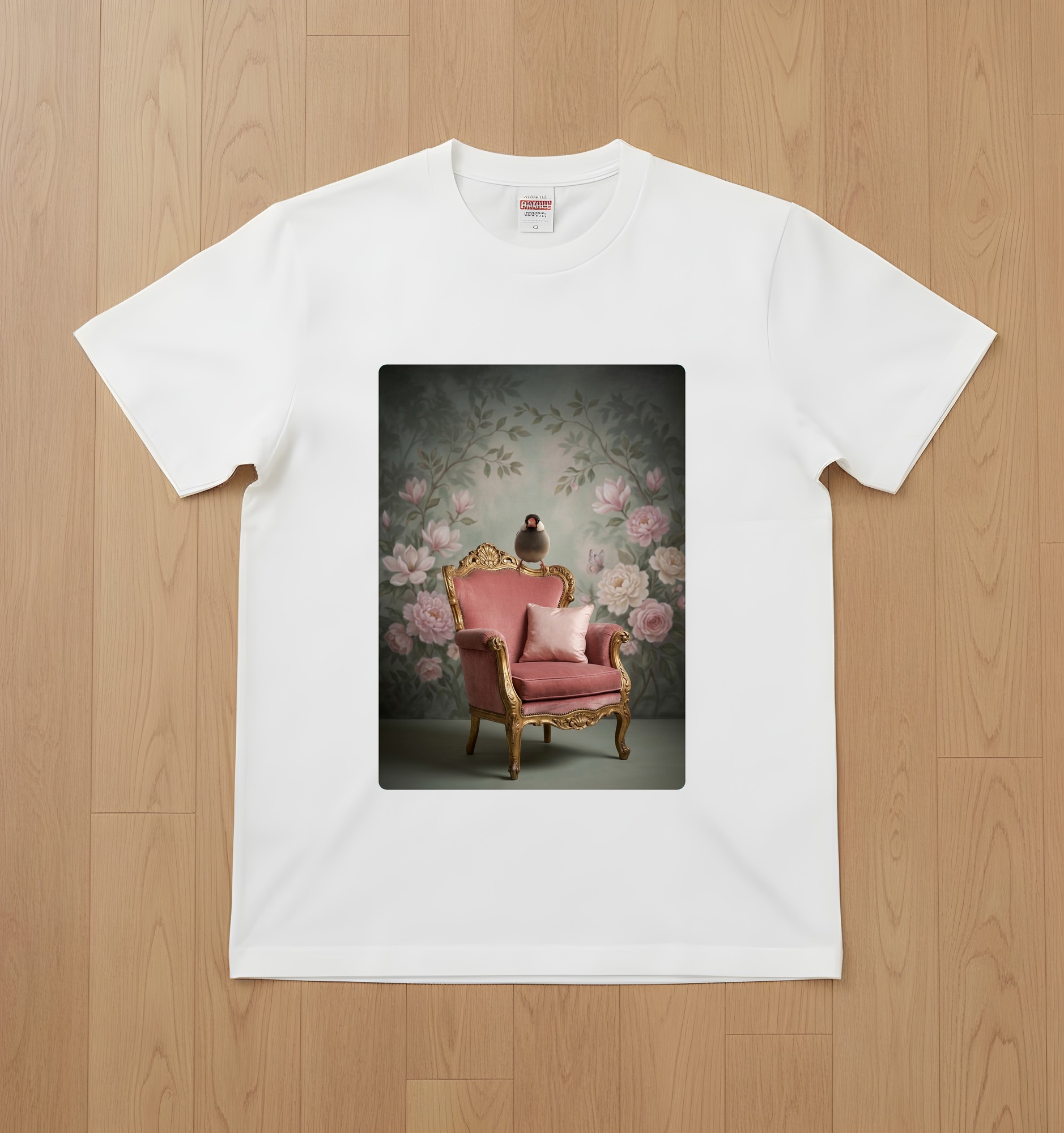 文鳥・ブンチョウのTシャツ 1枚目
