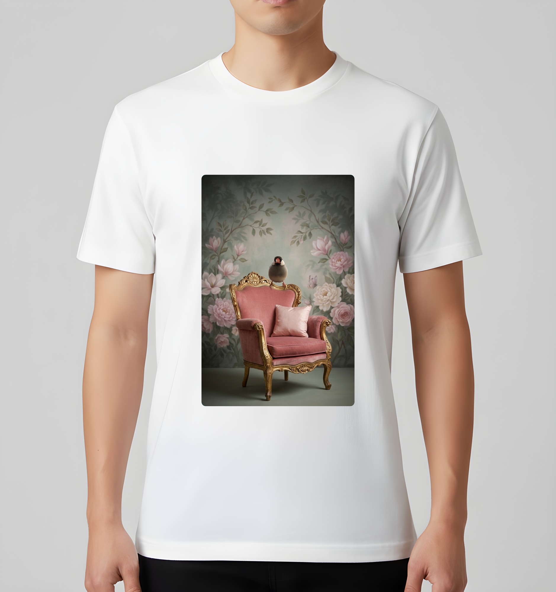 文鳥・ブンチョウのTシャツ 3枚目