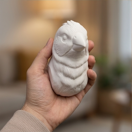 アサヒスズメの壁掛けレリーフ 4枚目