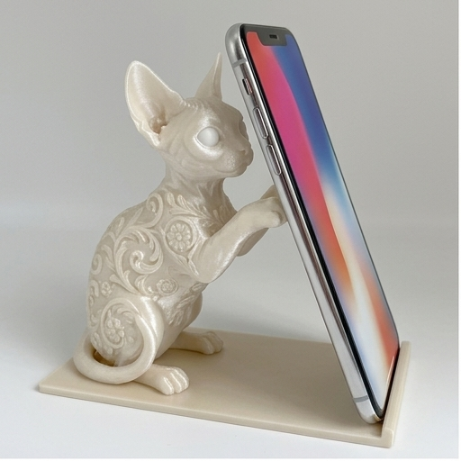 デボンレックスのスマホスタンド 1枚目