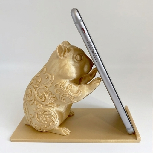 キャンベルハムスターのスマホスタンド 1枚目