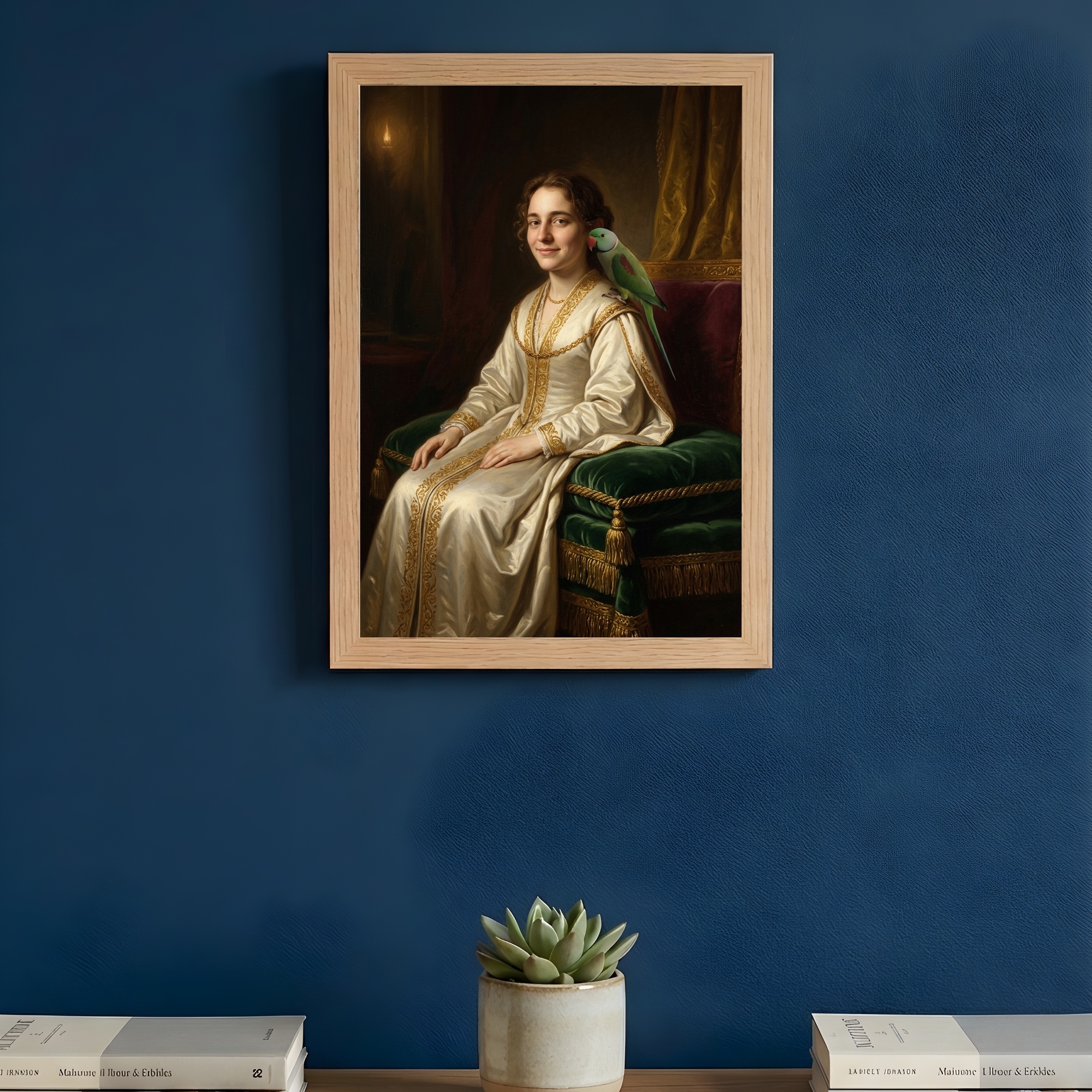 ダルマインコの額装プリント 3枚目