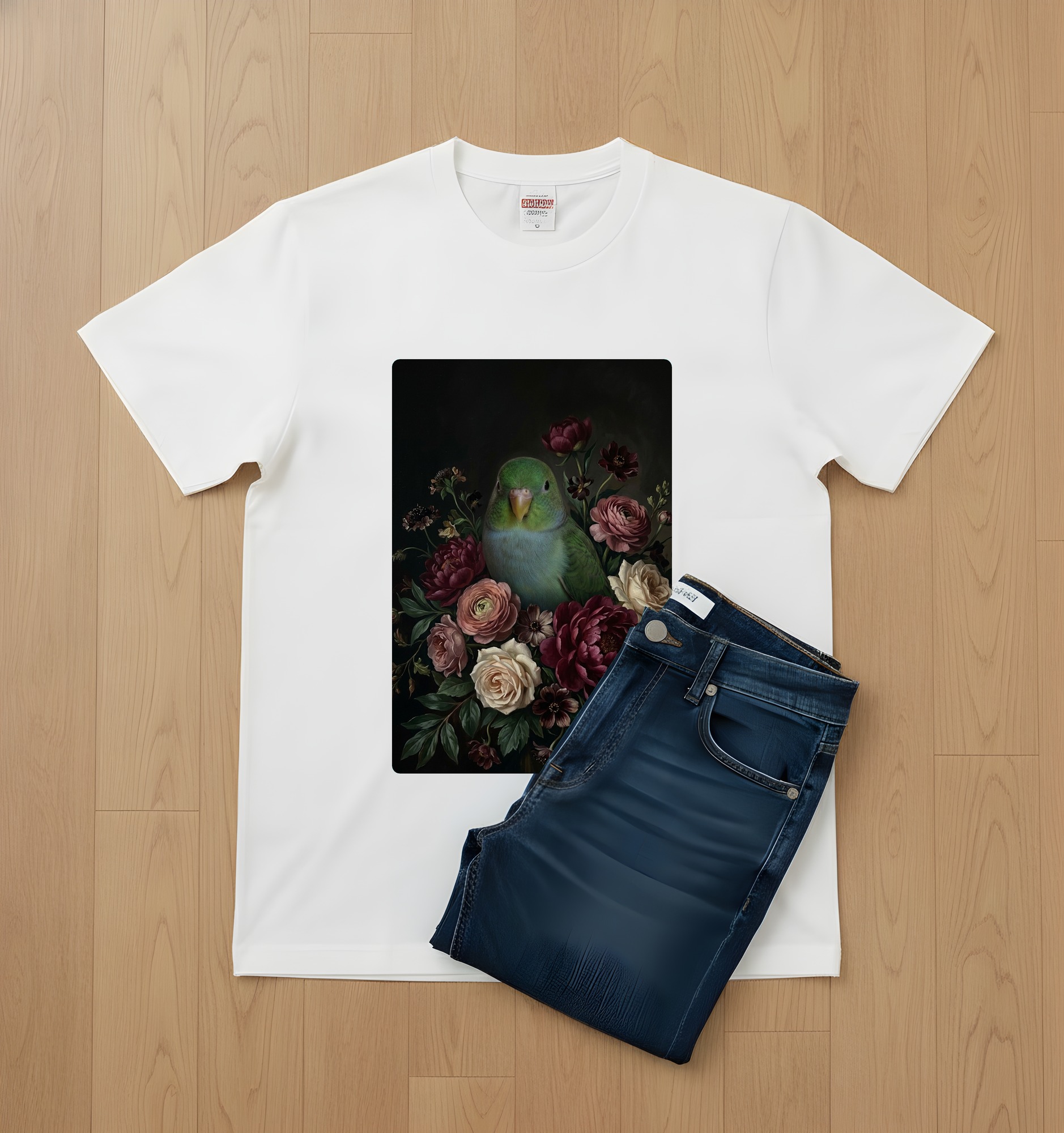サザナミインコのTシャツ 2枚目