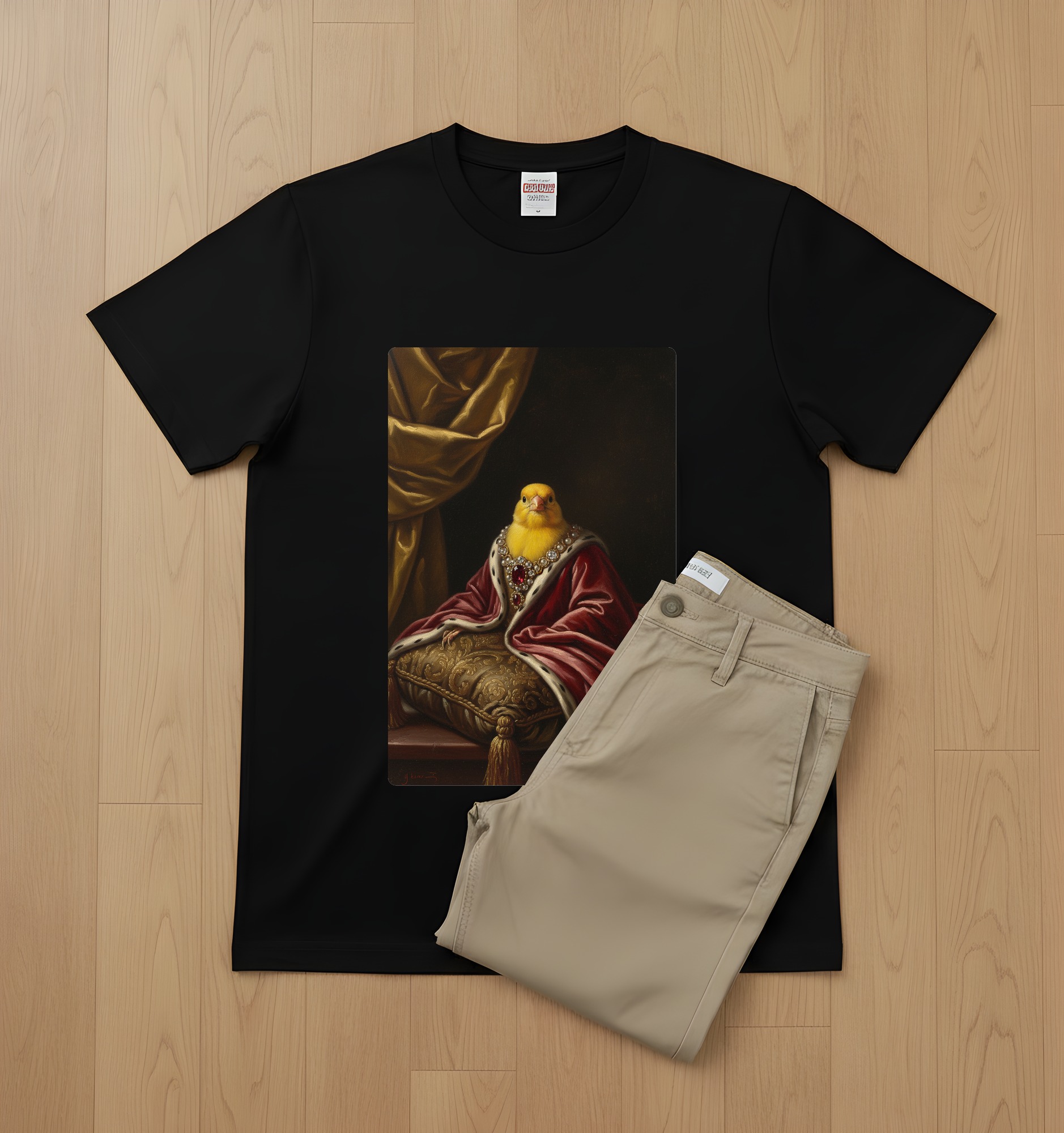 カナリアのTシャツ 2枚目