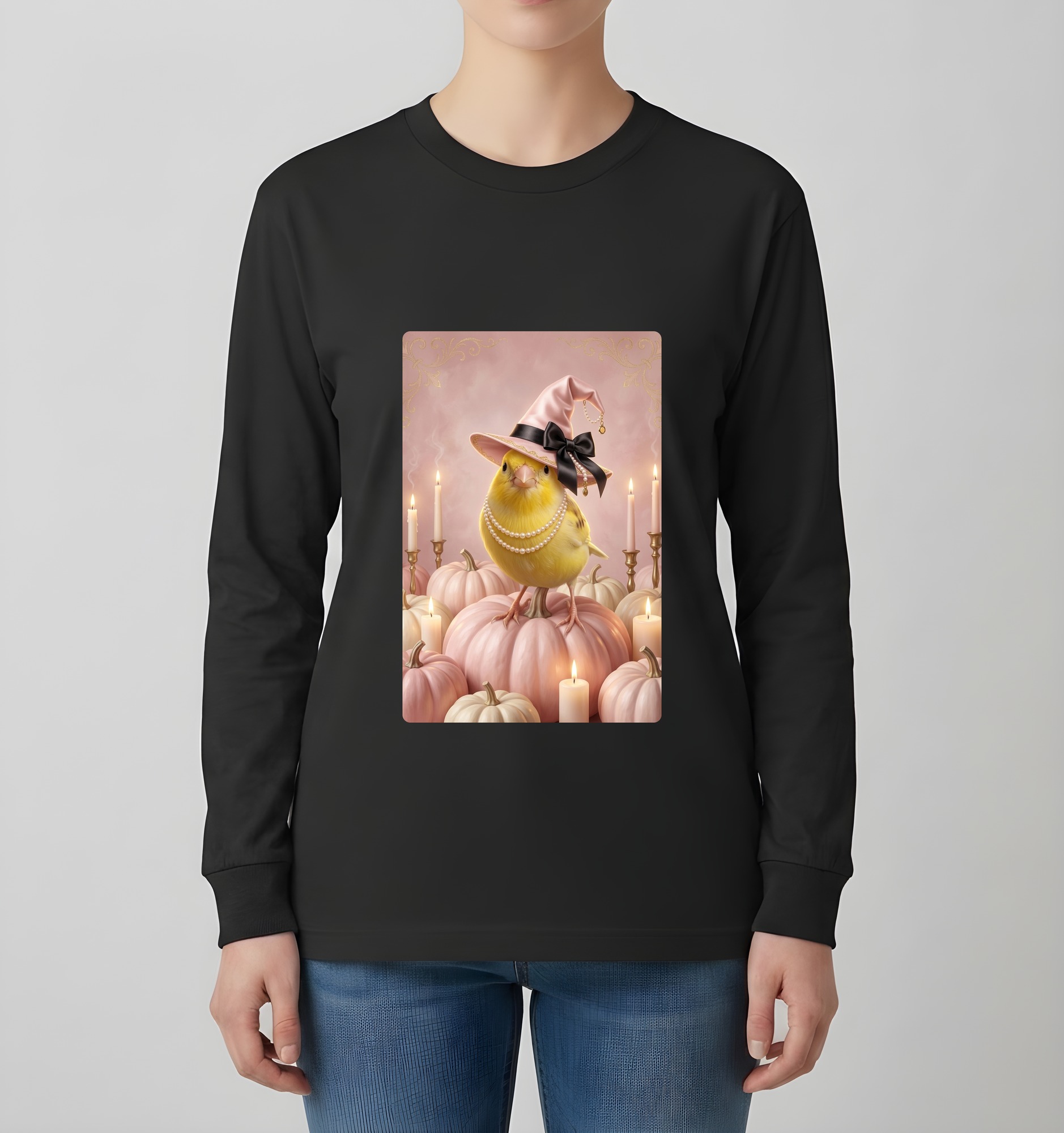 カナリアの長袖Tシャツ 4枚目