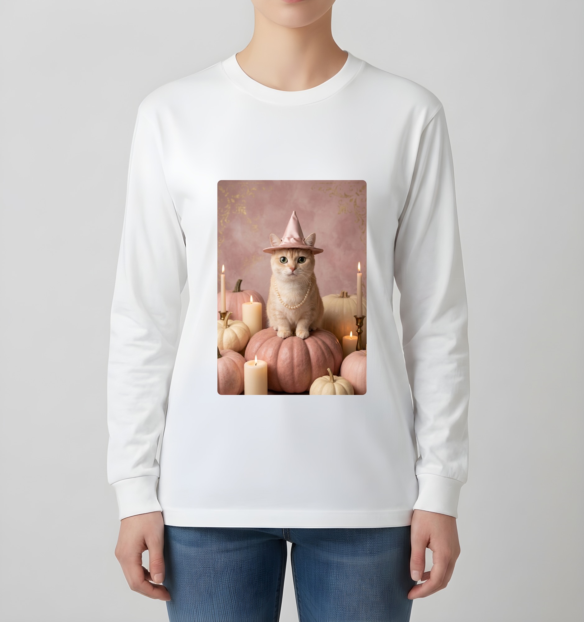 マンチカンの長袖Tシャツ 4枚目