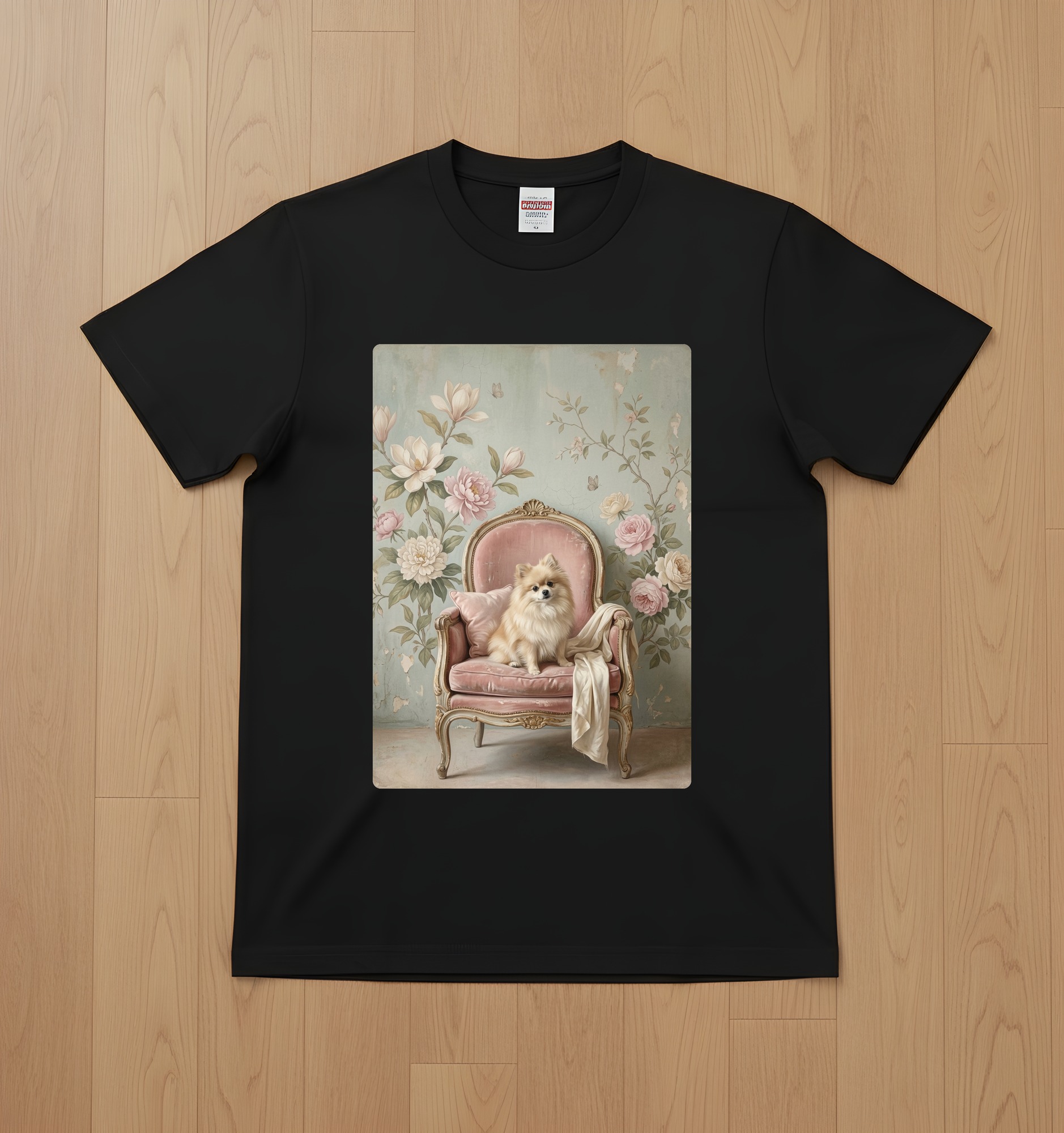 ポメラニアンのTシャツ 1枚目