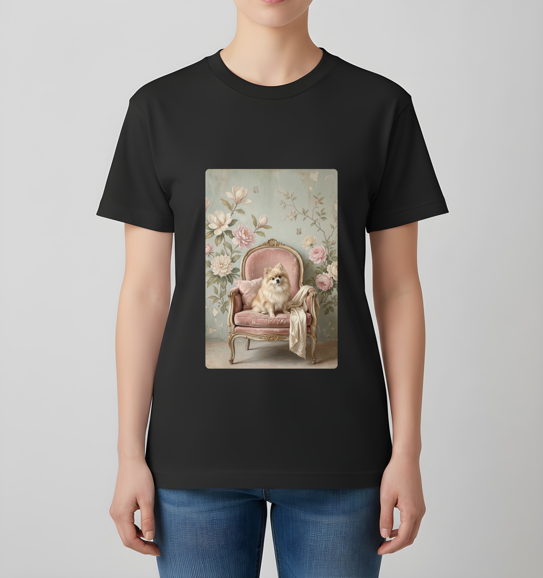ポメラニアンのTシャツ 4枚目