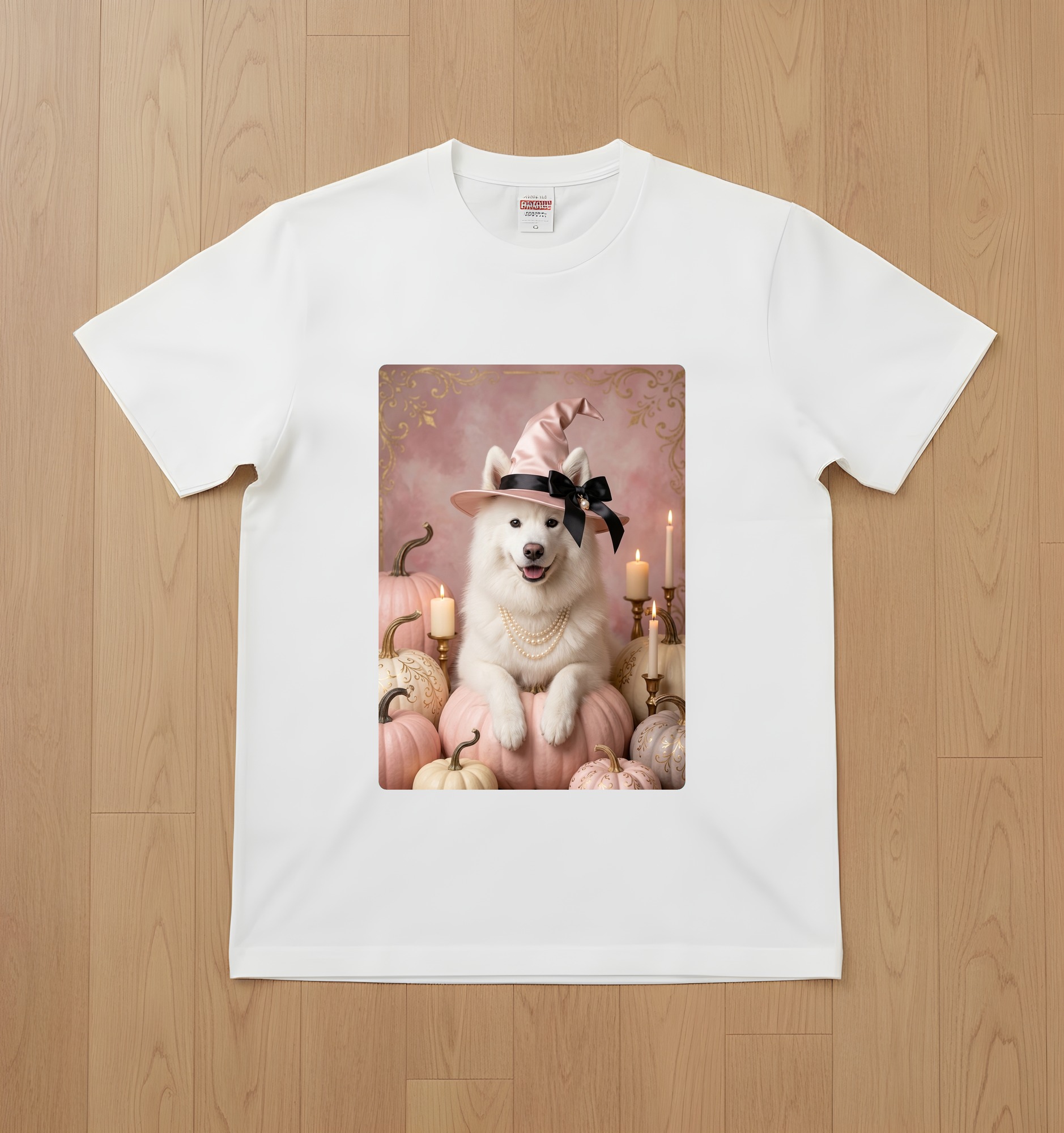 サモエドのTシャツ 1枚目