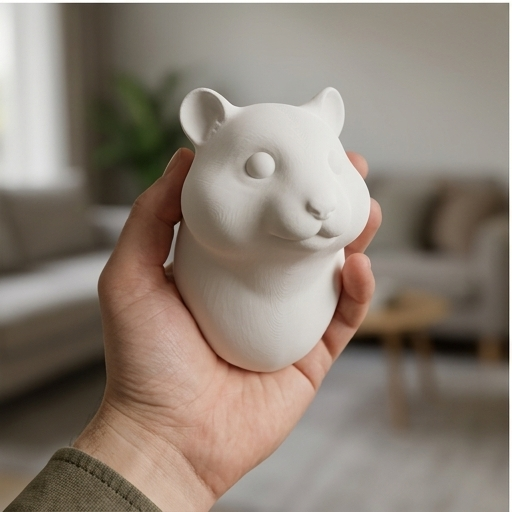 パンダハムスターのルネサンス肖像画壁掛けレリーフ(4枚目)