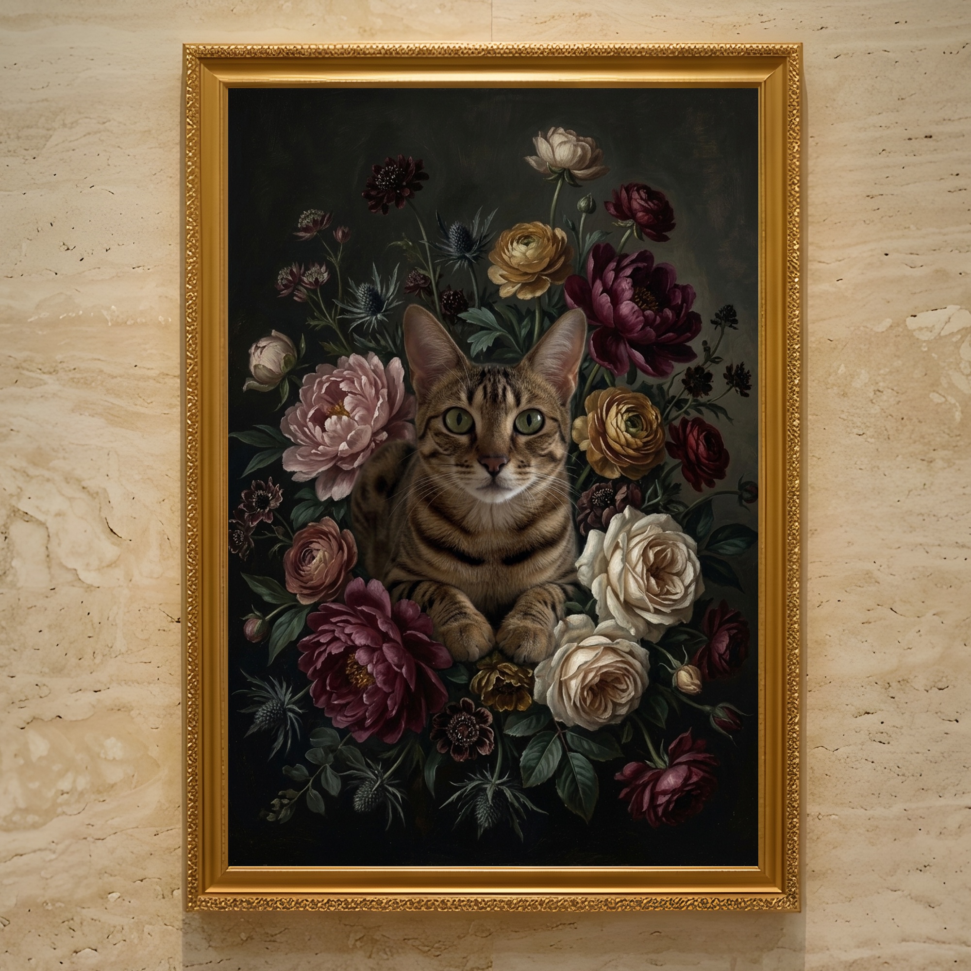 オシキャットの額装プリント 1枚目