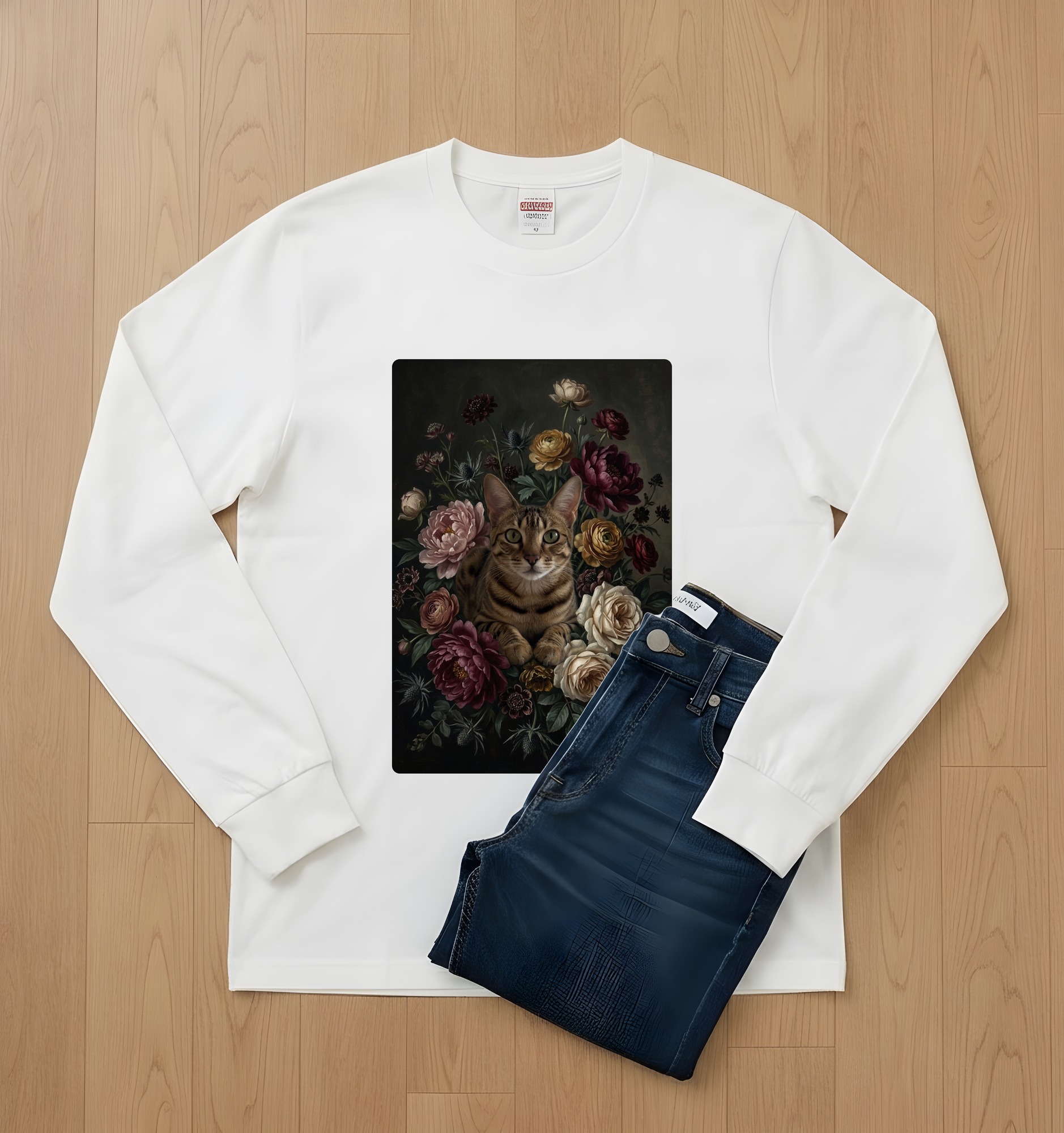 オシキャットの長袖Tシャツ 2枚目