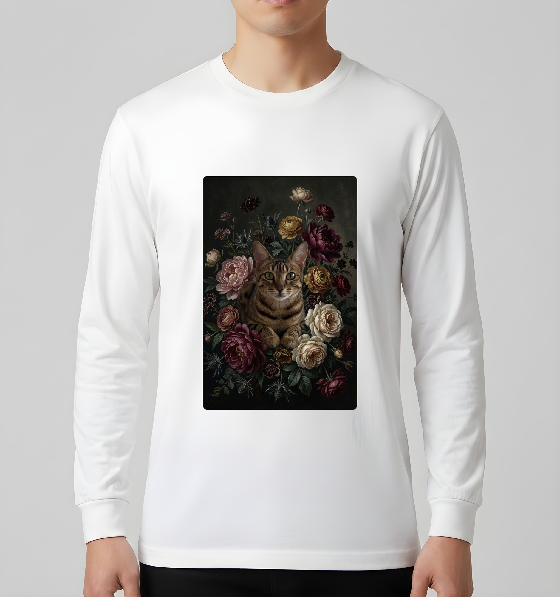 オシキャットの長袖Tシャツ 3枚目