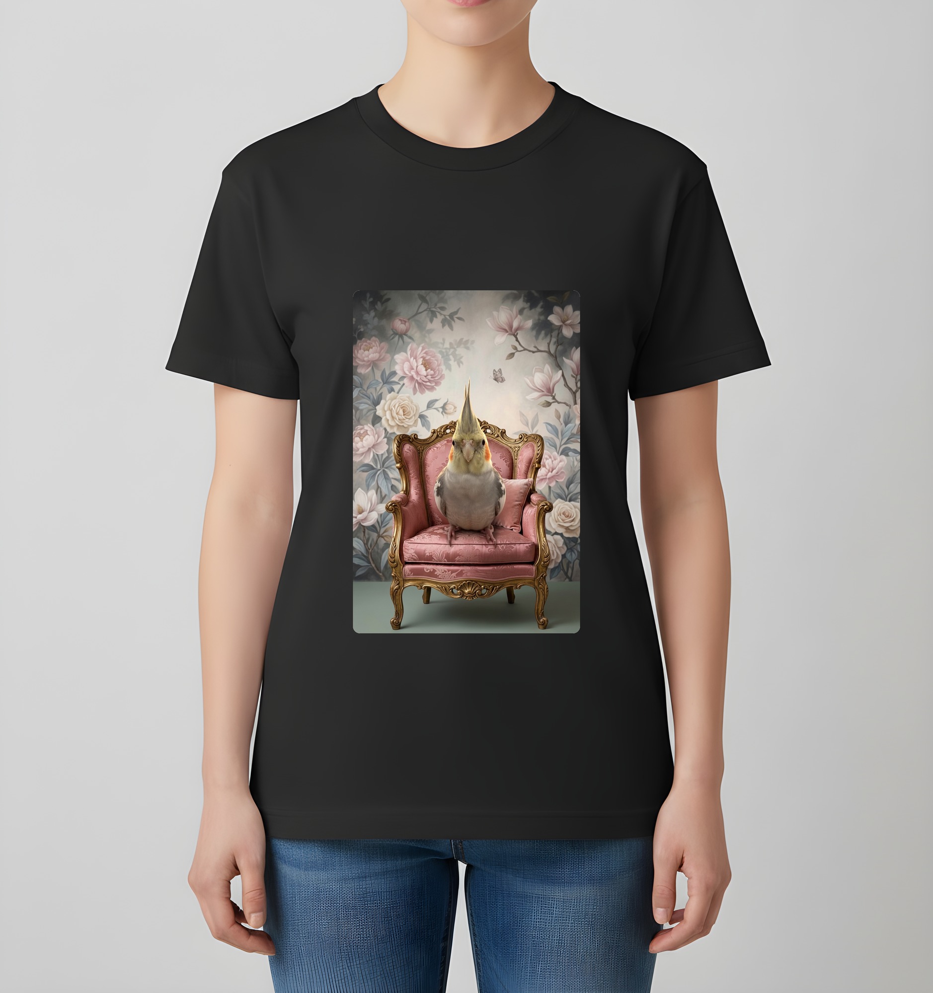 オカメインコのTシャツ 4枚目
