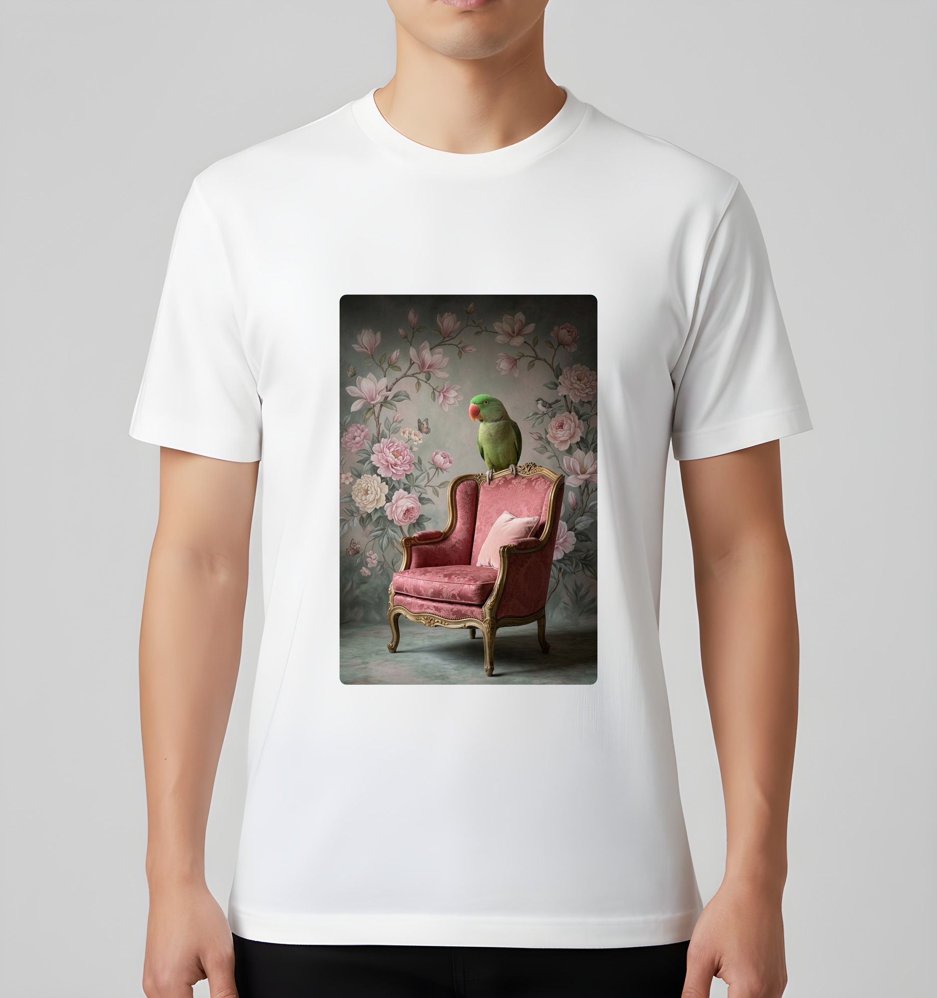 オオハナインコのTシャツ 3枚目