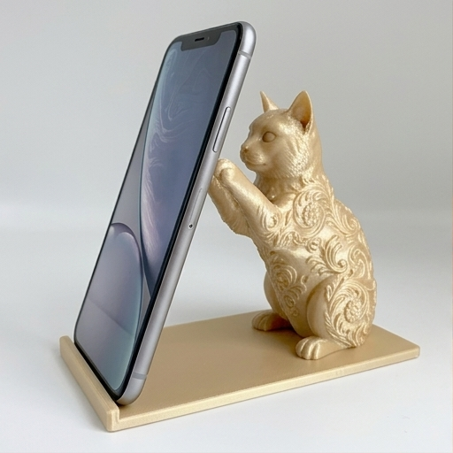 シャルトリューのスマホスタンド 1枚目