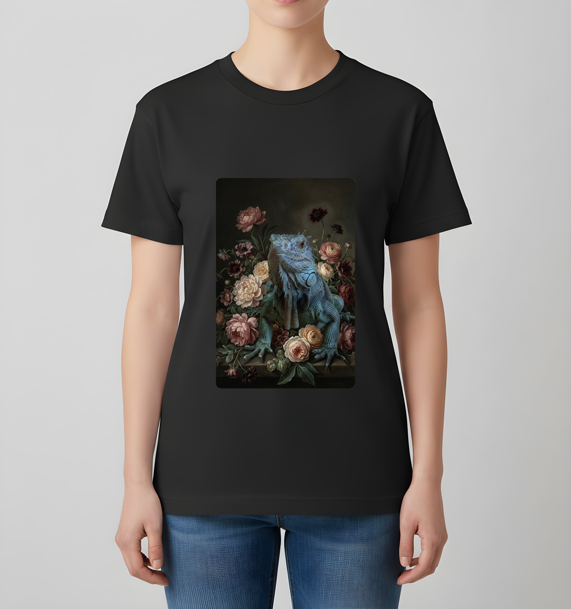 ブルーイグアナのTシャツ 4枚目