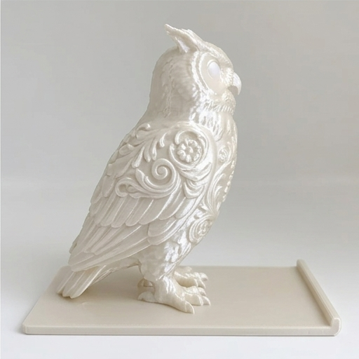 ベンガルワシミミズクのスマホスタンド 4枚目