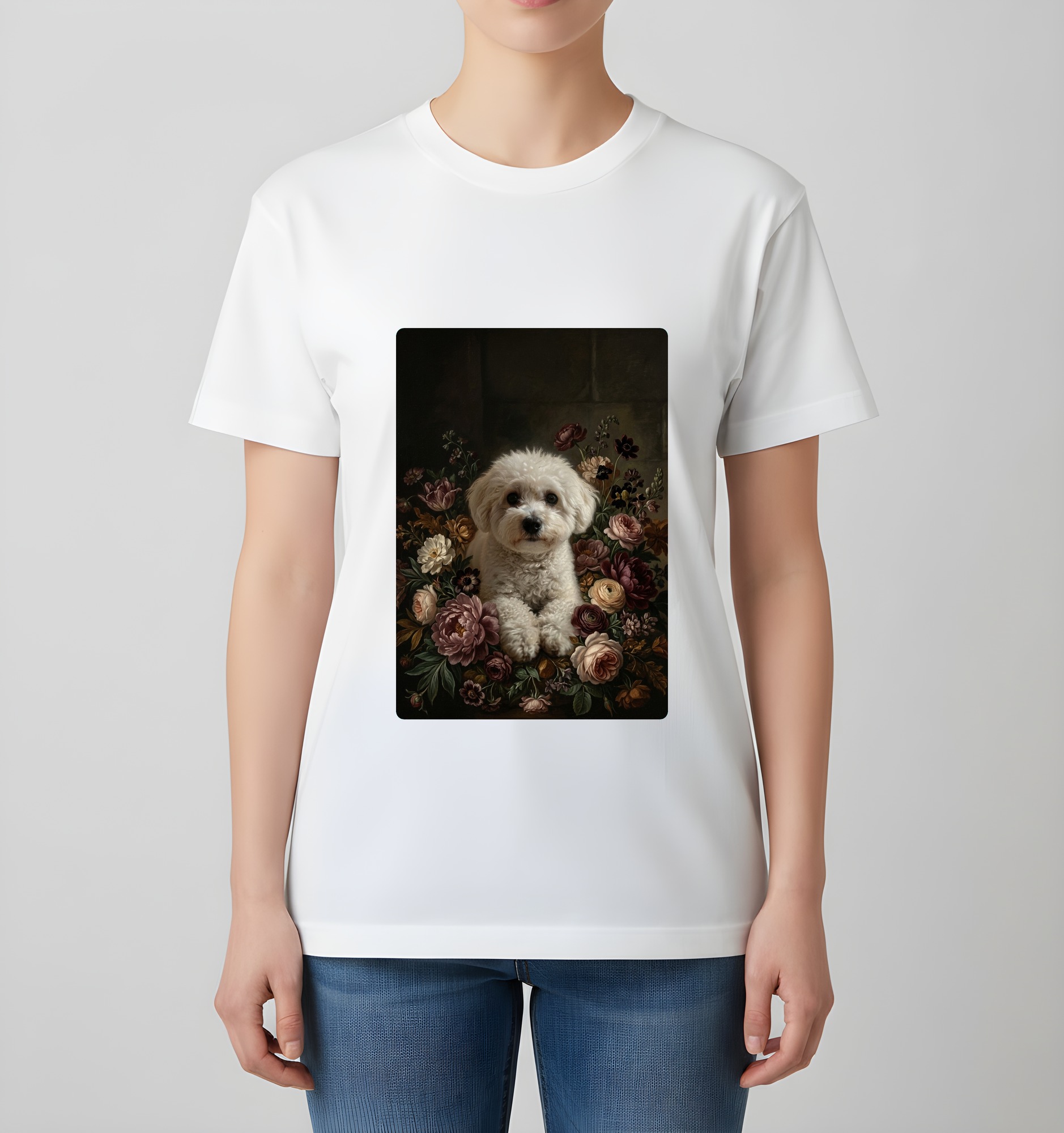ビションフリーゼのTシャツ 4枚目