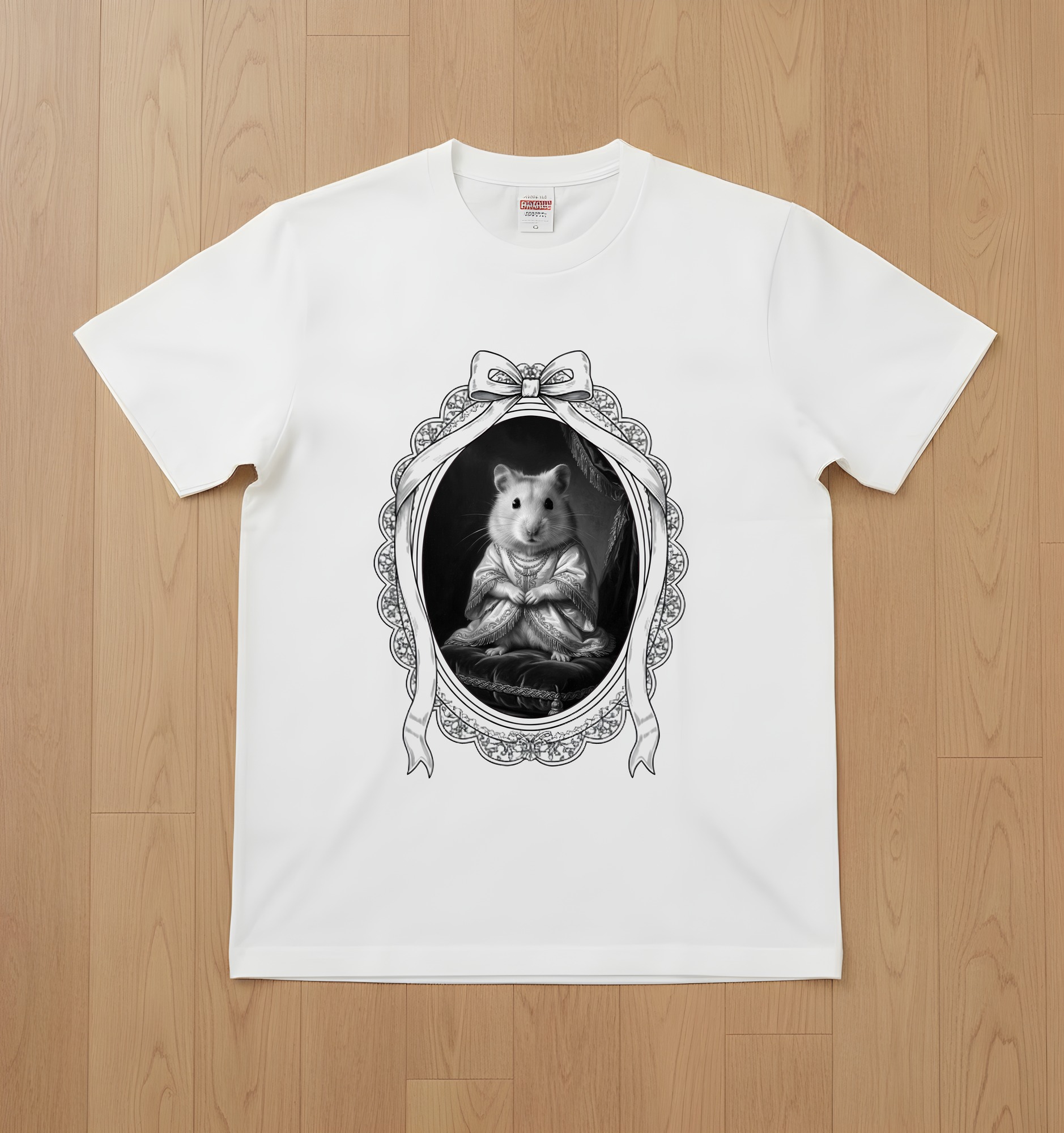 プディングハムスターのTシャツ 1枚目
